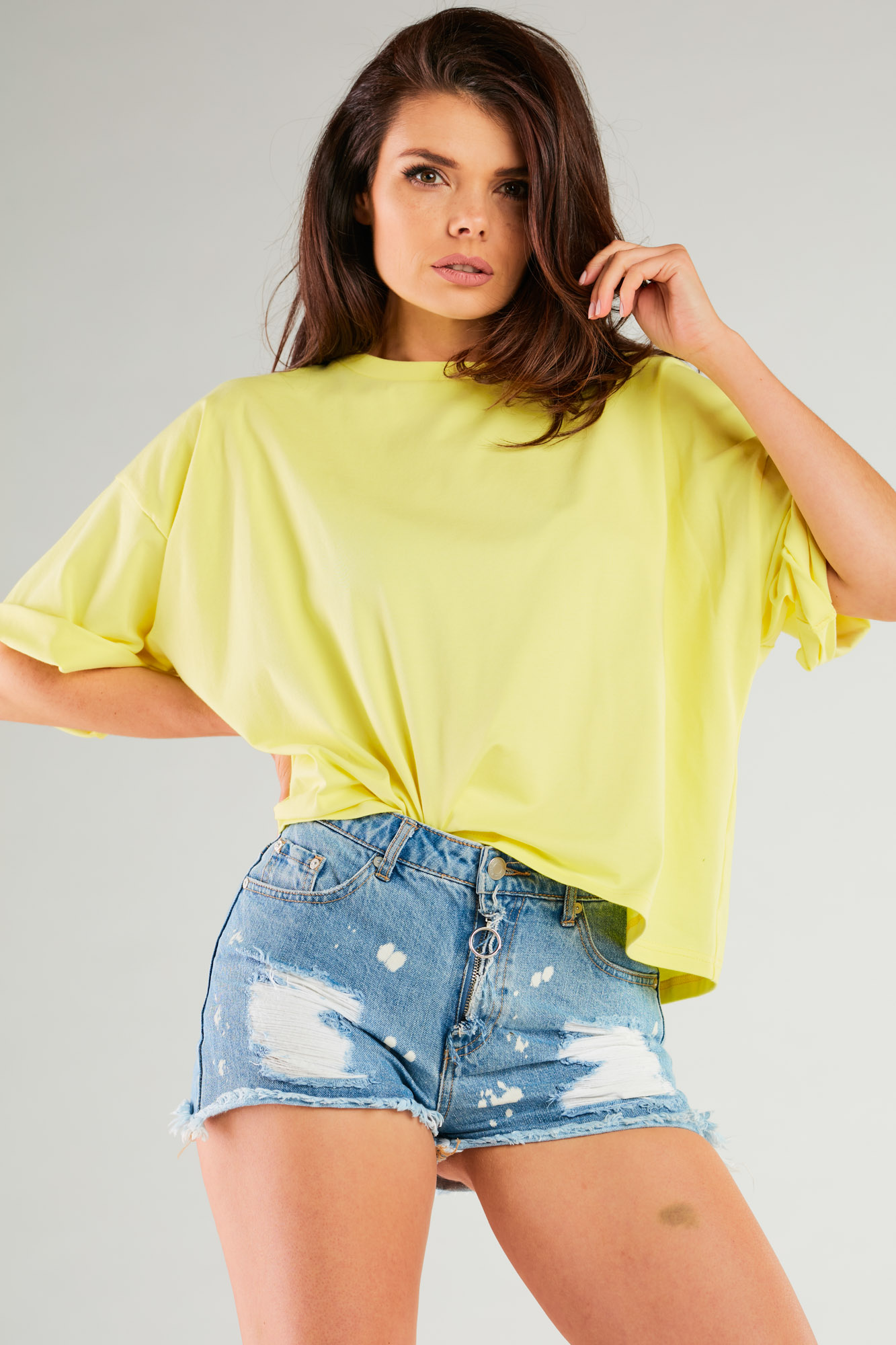 Infinite You Woman's Blouse M265 Yellow