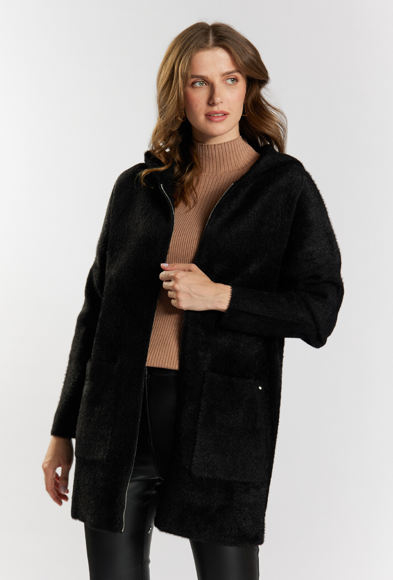MONNARI Woman's Jumpers & Cardigans Sweater Coat With Pockets
