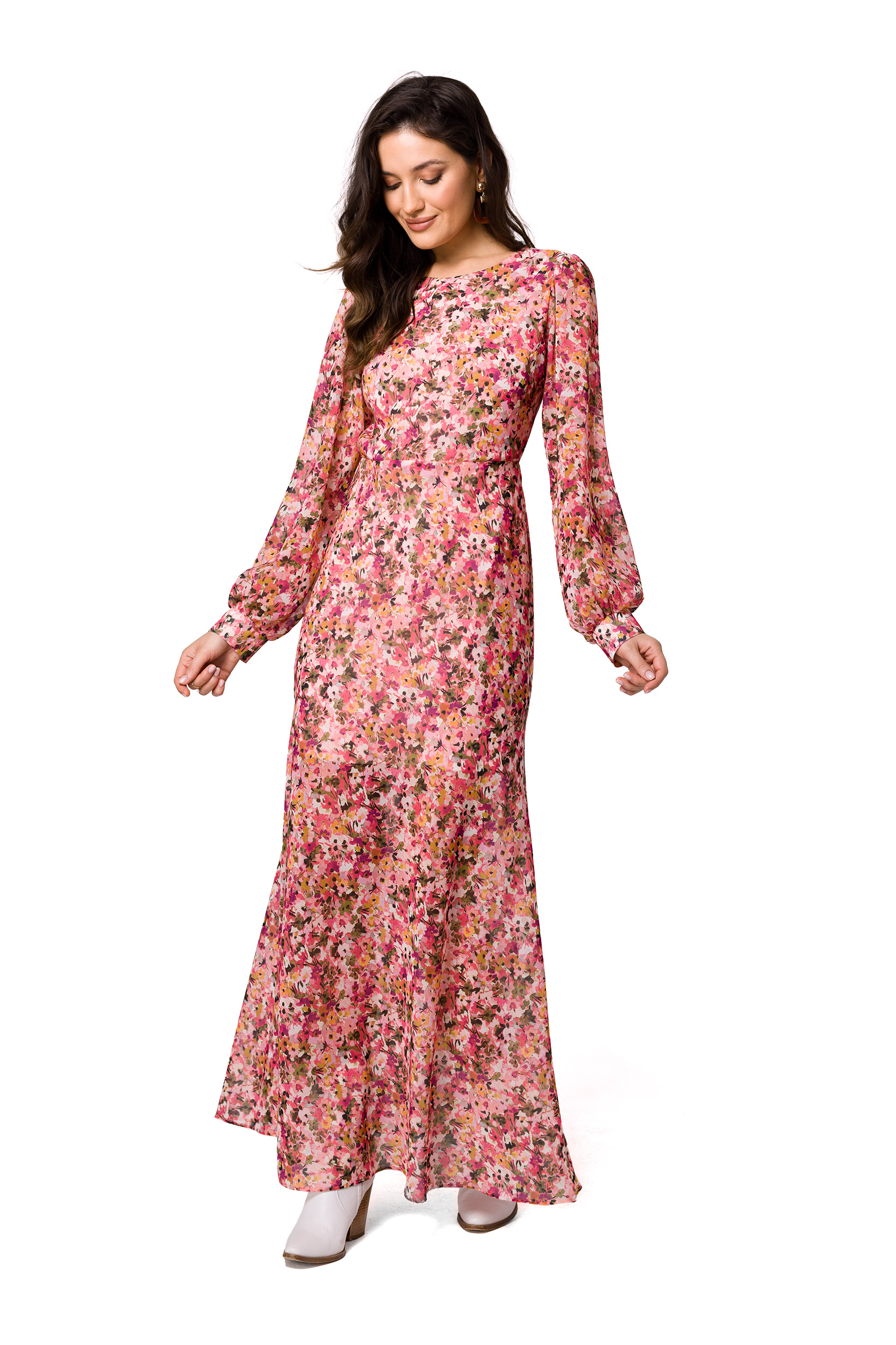 Makover Woman's Dress K165
