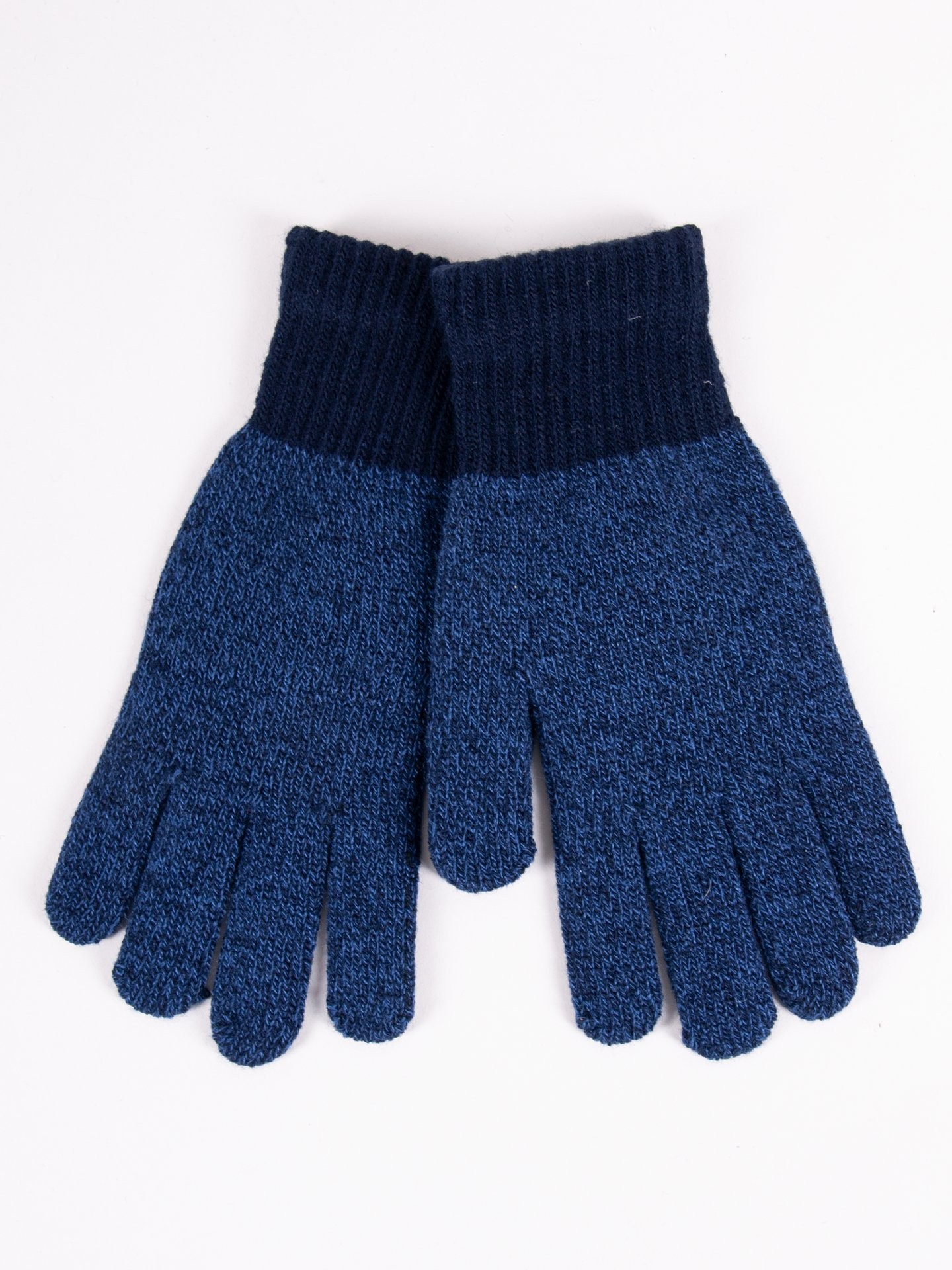 Yoclub Man's Gloves RED-0073F-AA50-001 Navy Blue