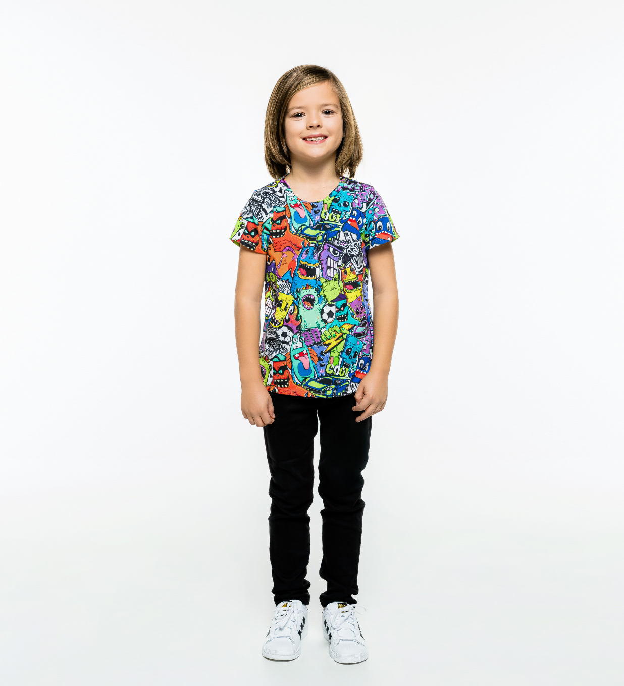 Mr. GUGU & Miss GO Kids's Shirt SH-K1595