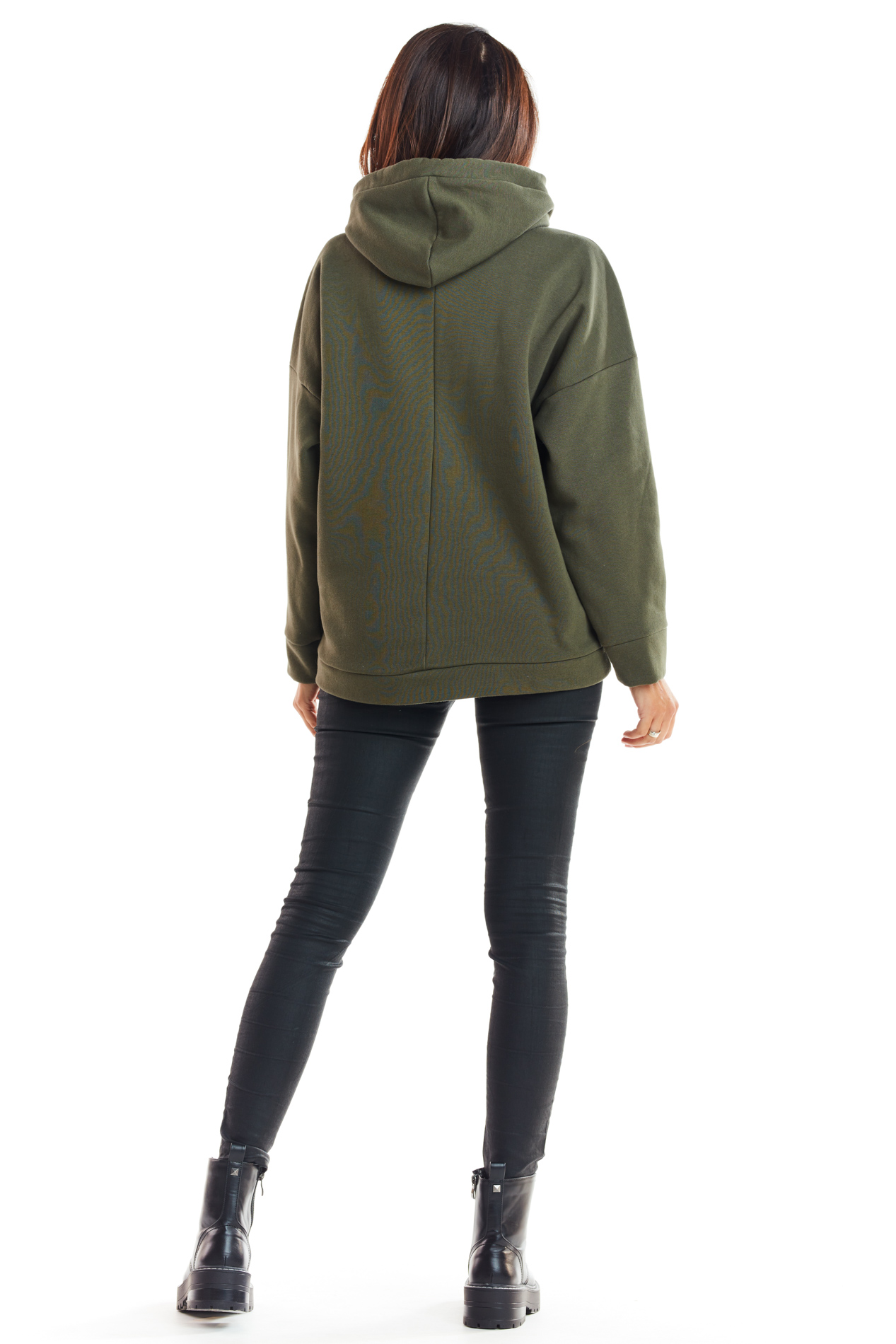 Infinite You Woman's Hoodie M223 kaki