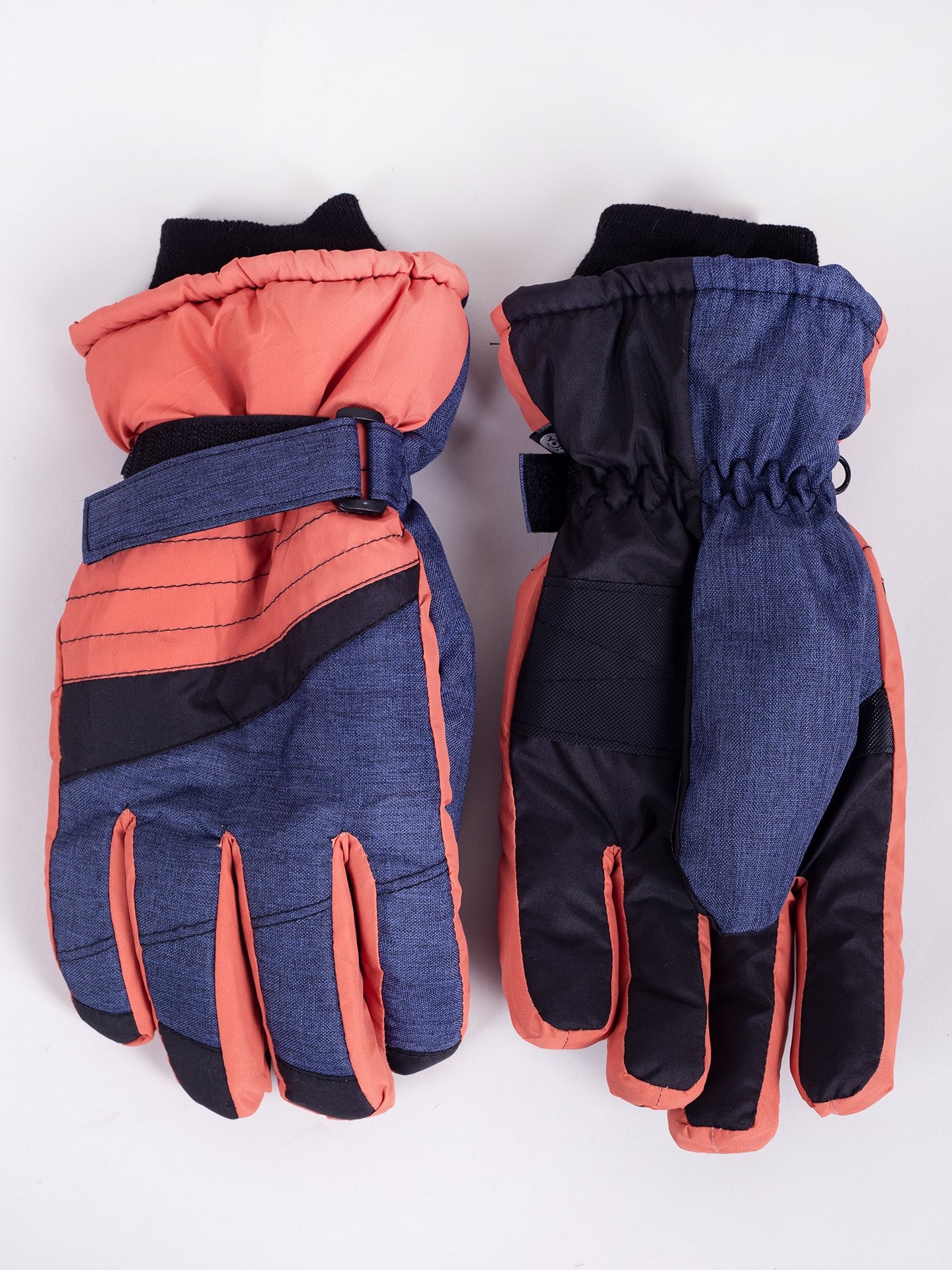 Levně Yoclub Man's Men's Winter Ski Gloves REN-0272F-A150