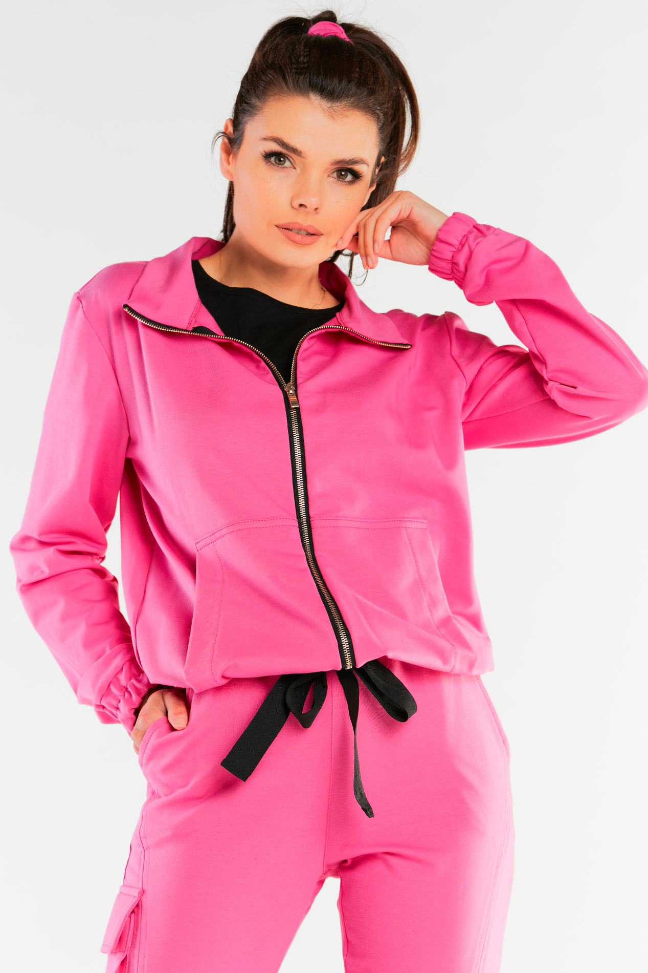 Infinite You Woman's Sweatshirt M246 Fuchsia