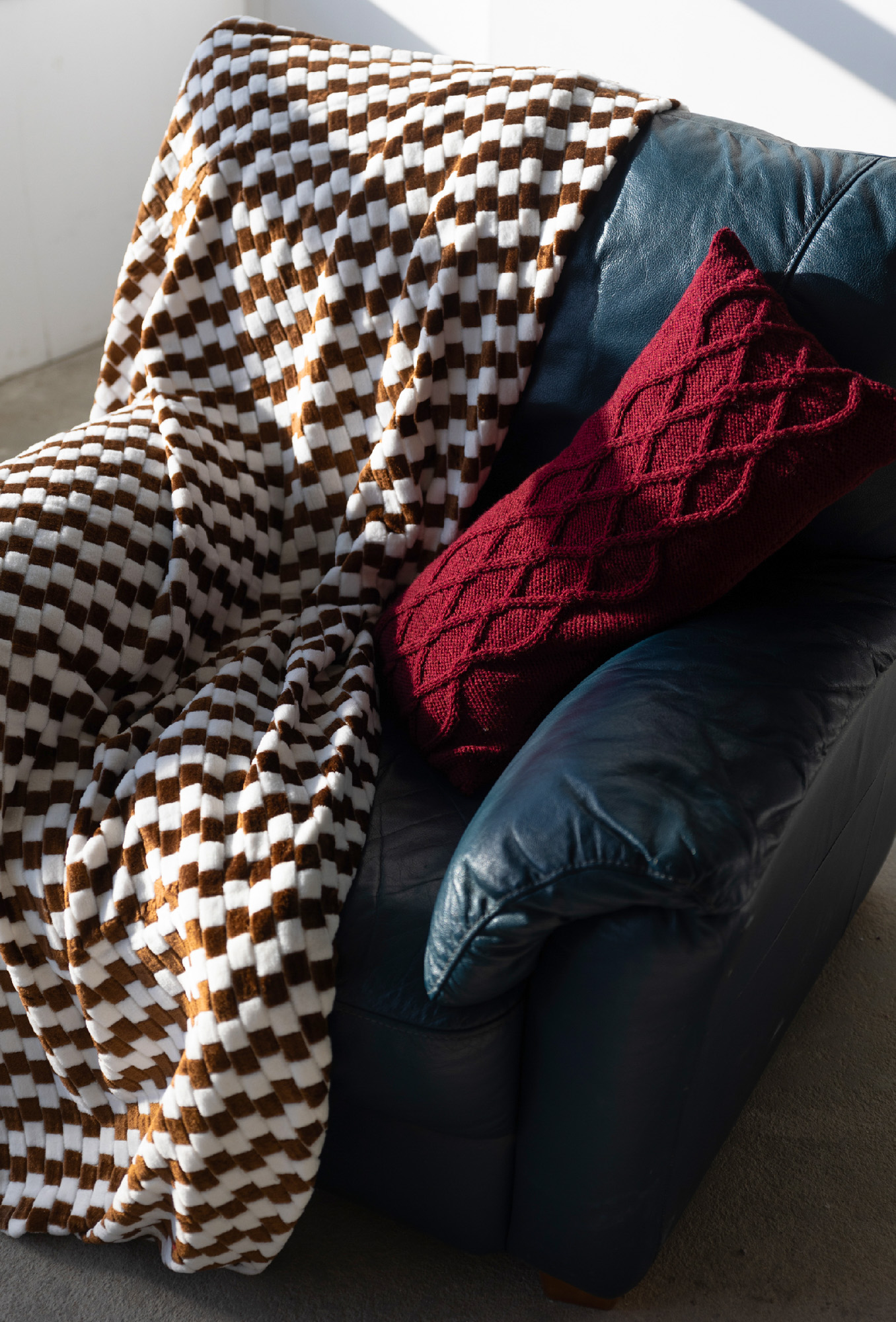 MONNARI Woman's Blanket 171327550 /Check Pattern