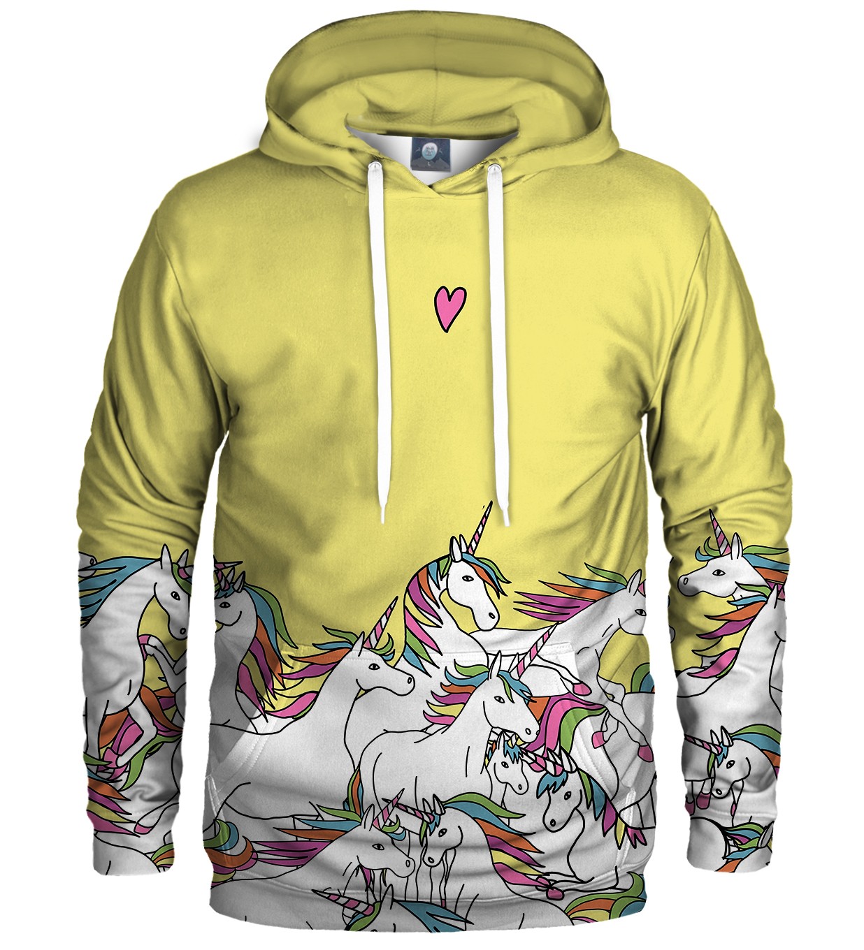 Levně Aloha z mikiny Deer Unisex Unicorn s kapucí H-K AFD172