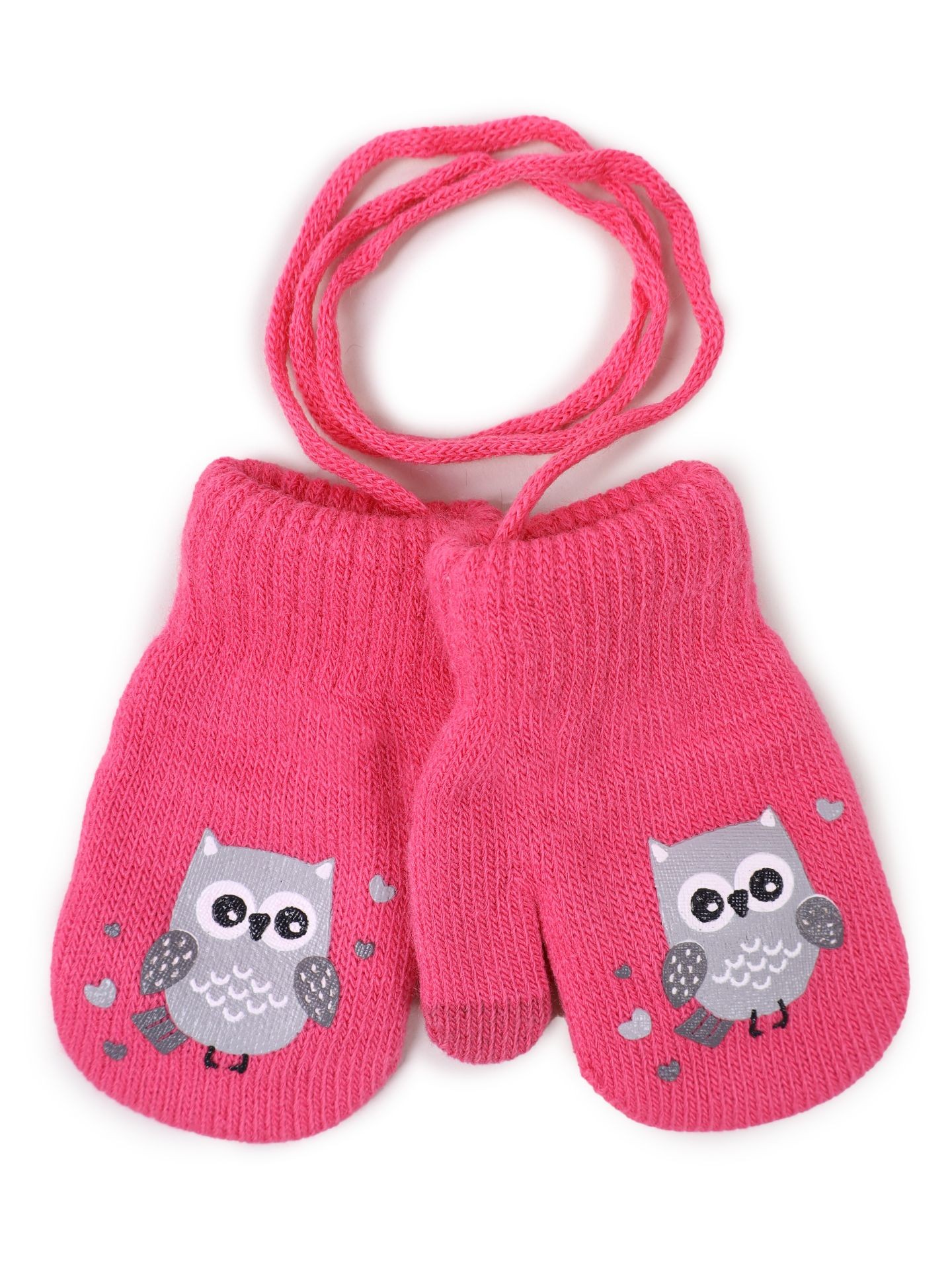 Yoclub Kids's Gloves RED-0107G-A110-002