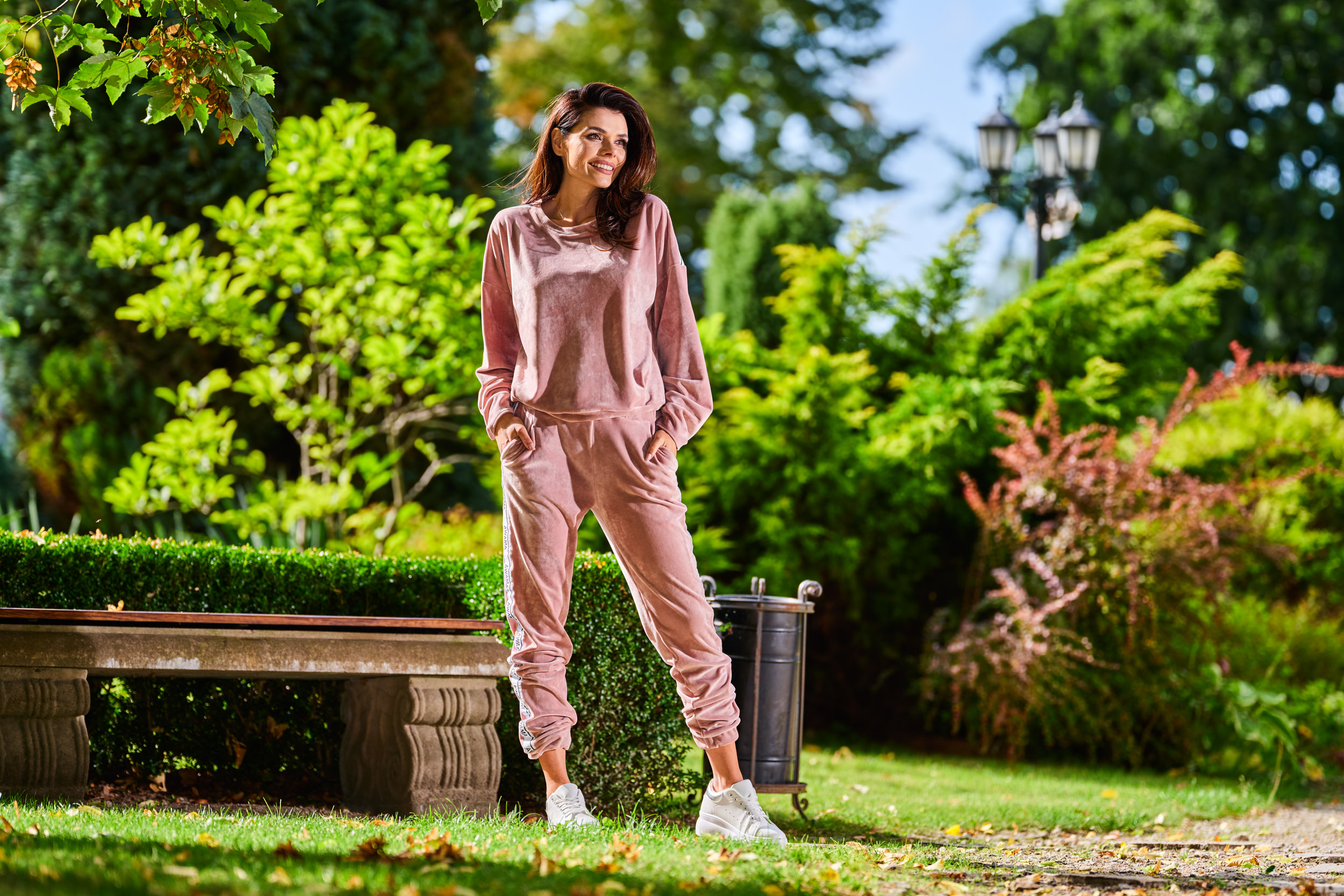 Pantaloni Awama Femeii A375