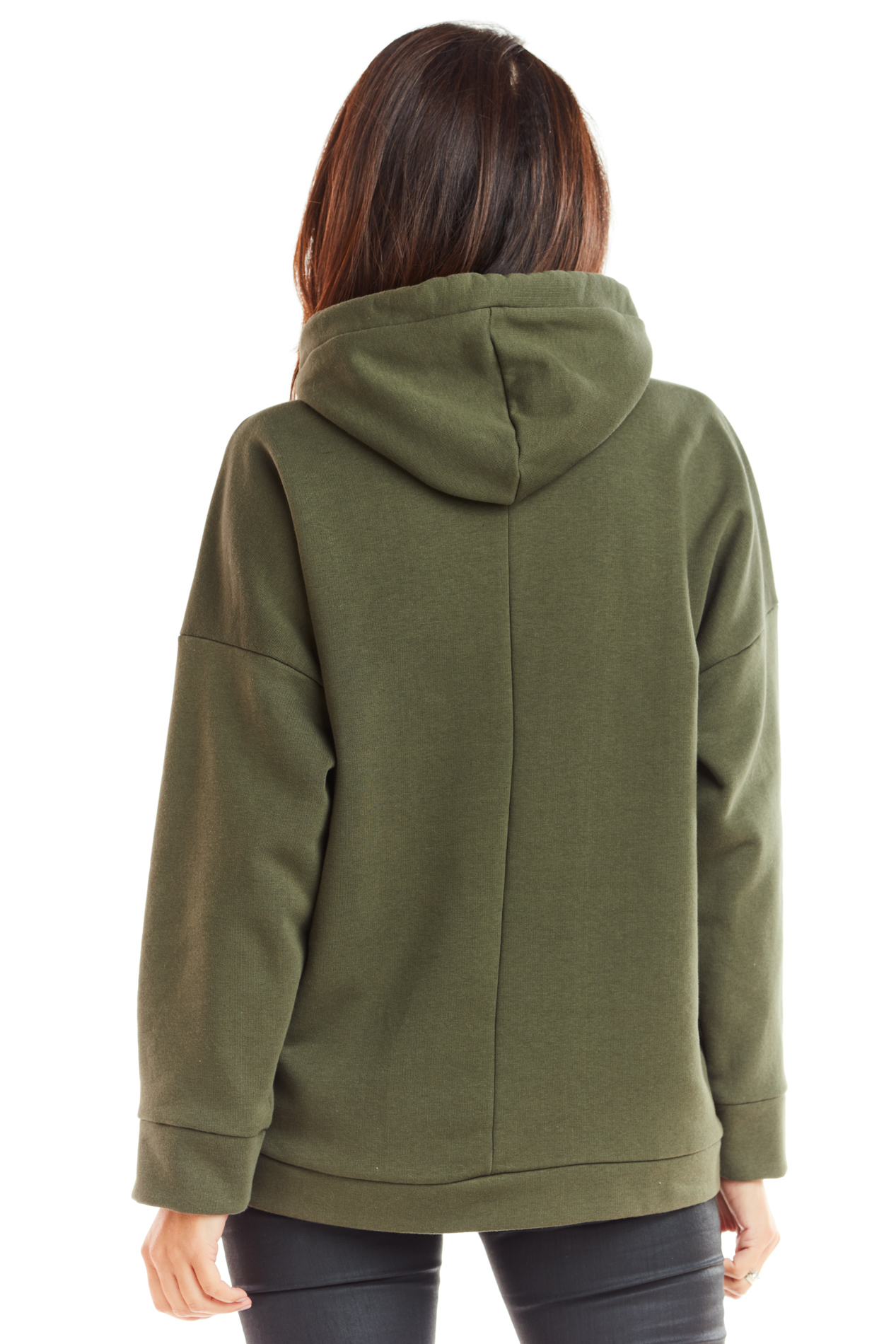 Infinite You Woman's Hoodie M223 kaki
