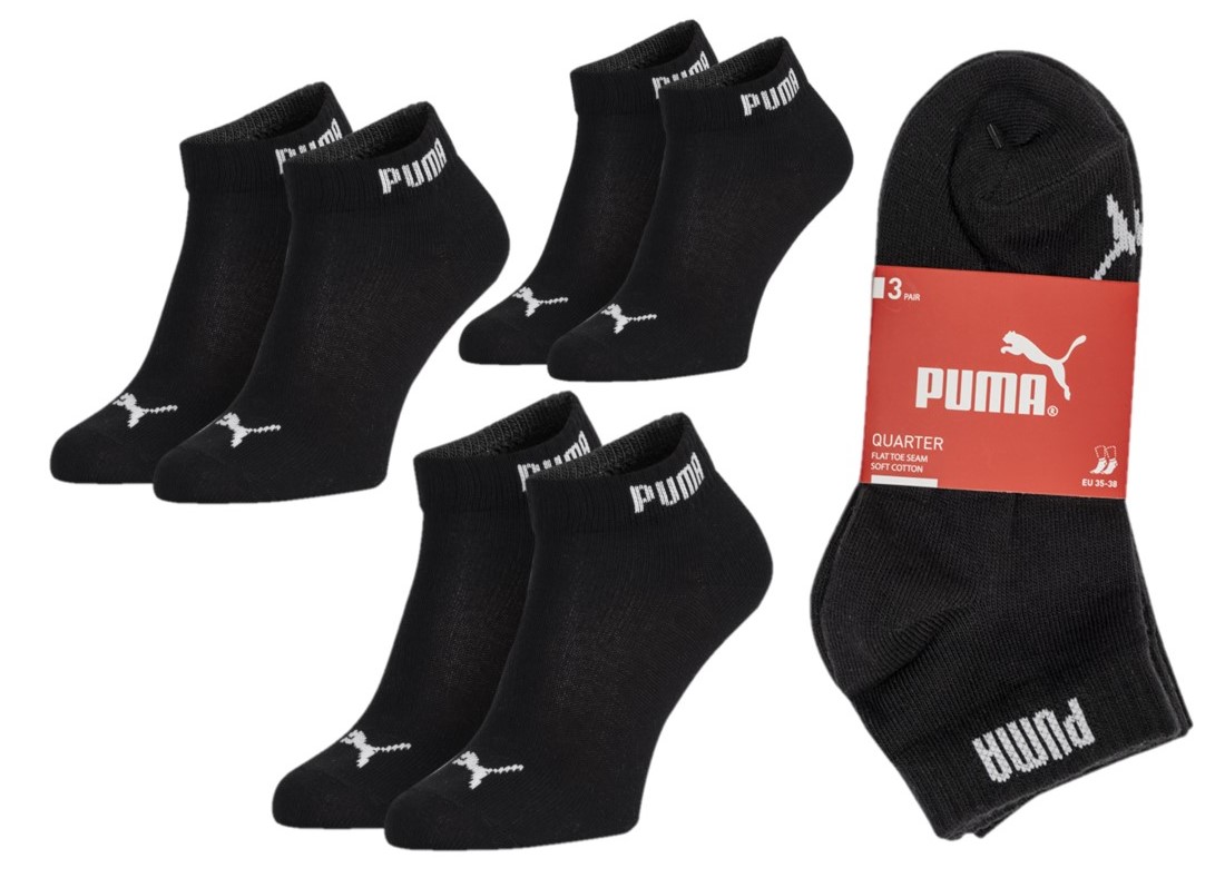 Levně Dámské ponožky Puma 3PACK