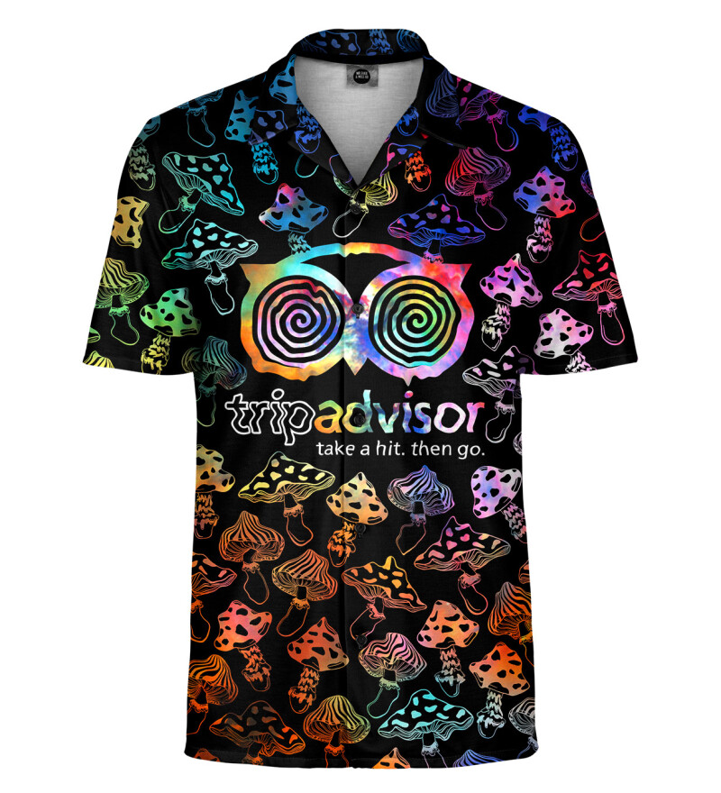 Levně Mr. GUGU & Miss GO Unisex's Trip Advisor Shirt Sh-Man-Sht2058