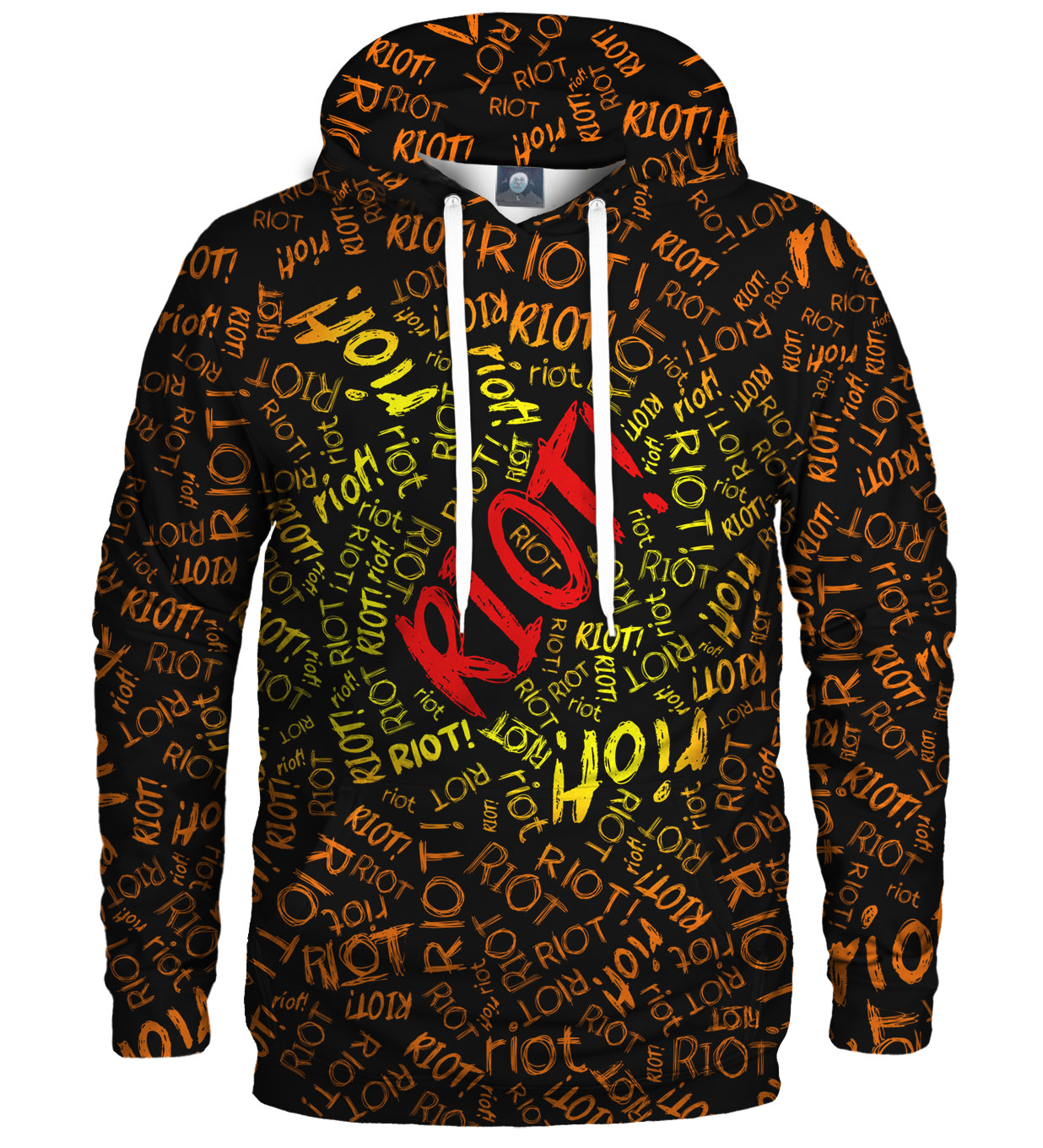 Aloha From Deer Unisex's Rage Riot Hoodie H-K AFD992