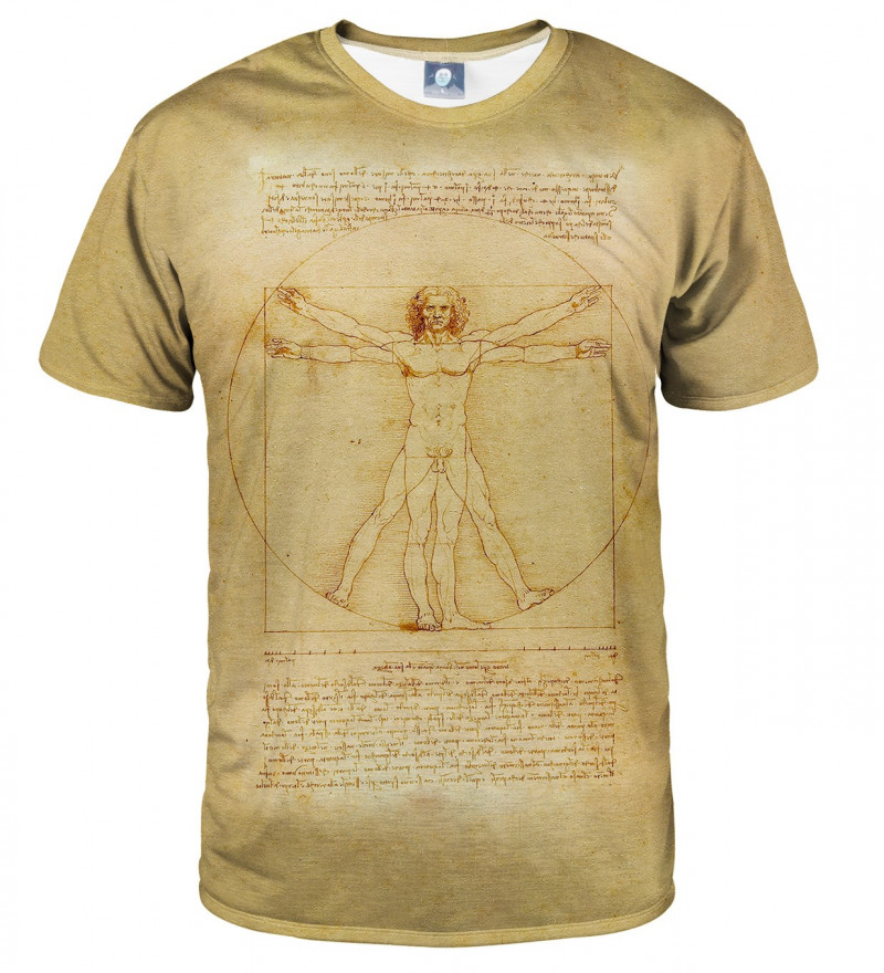 Levně Aloha From Deer Unisex's Vitruvian Man T-Shirt TSH AFD497