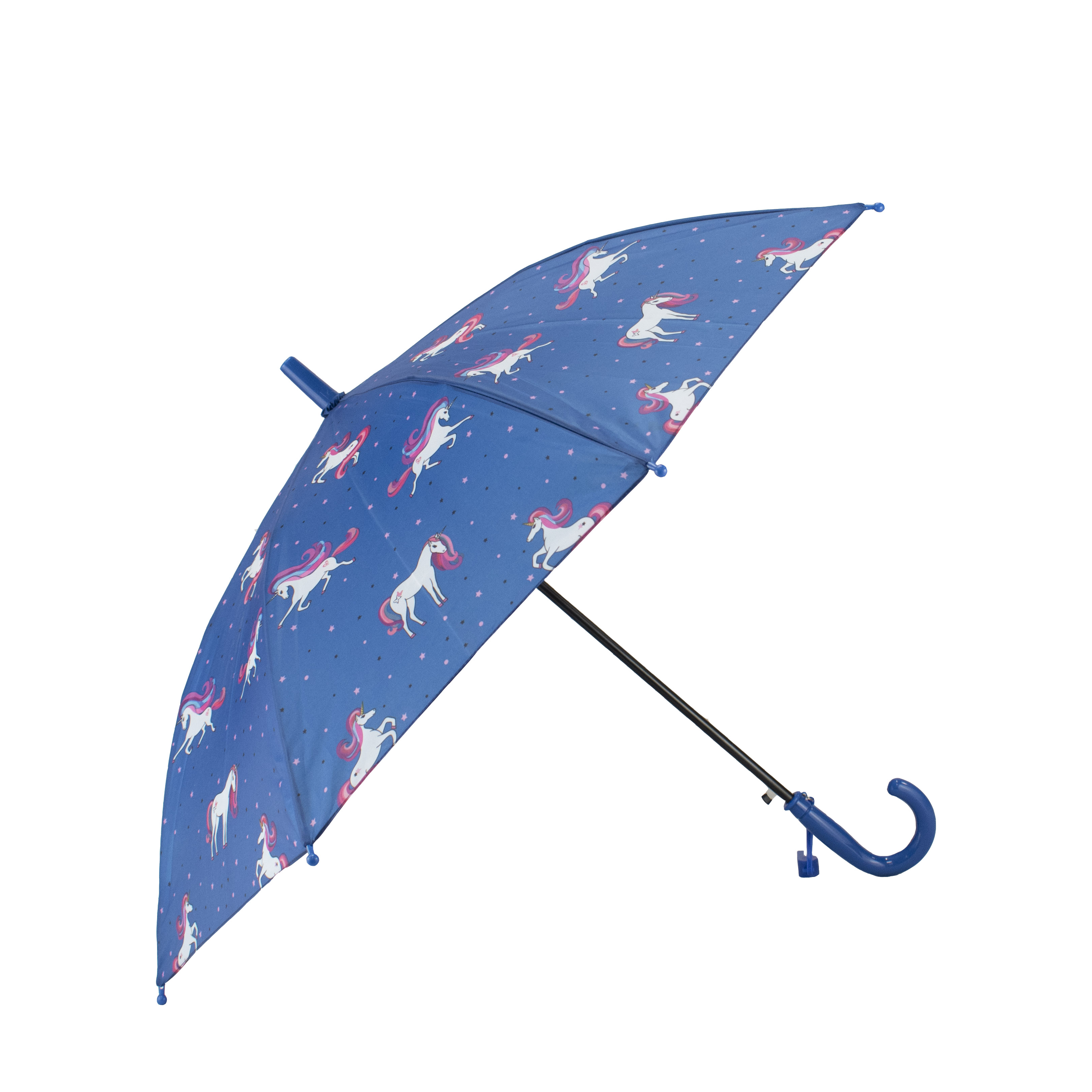 Semiline Kids's Manual Umbrella L2054-1 Navy Blue