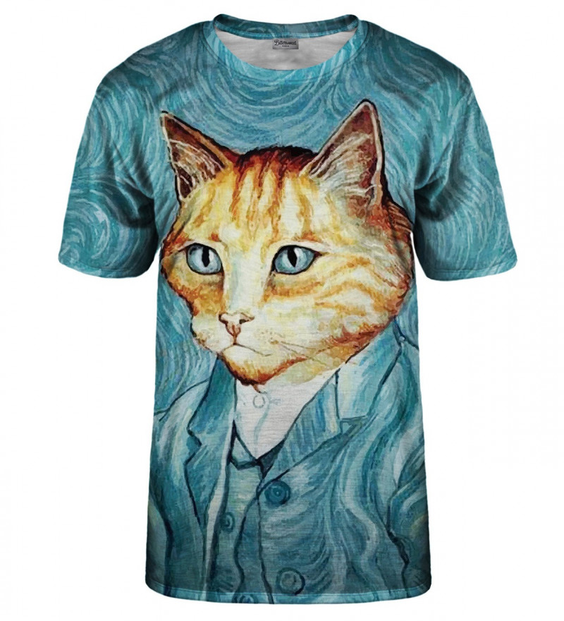 Levně Hořkosladké Paris Unisex tričko Van Cat Tsh BSP057