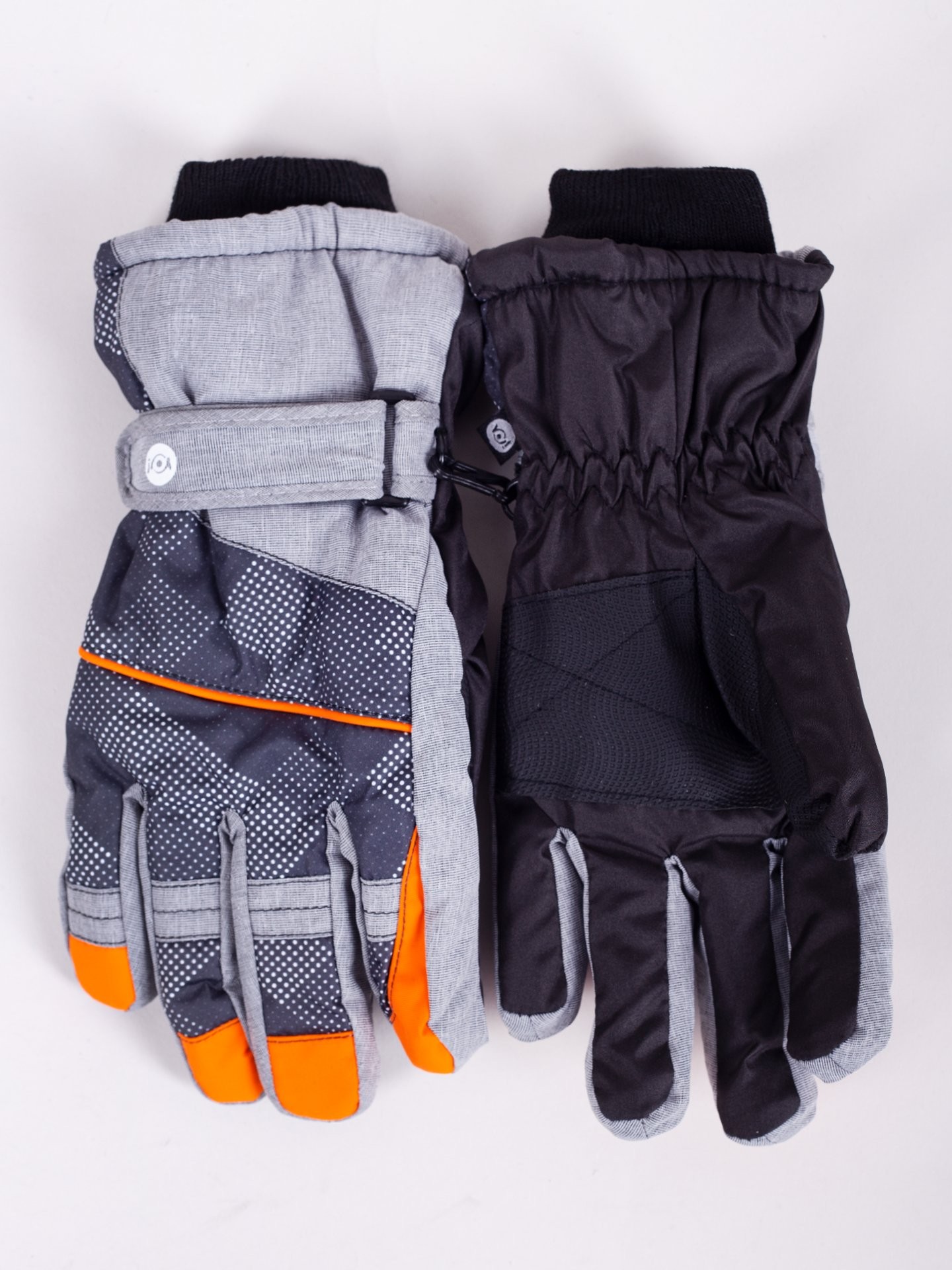 Levně Yoclub Man's Men's Winter Ski Gloves REN-0278F-A150