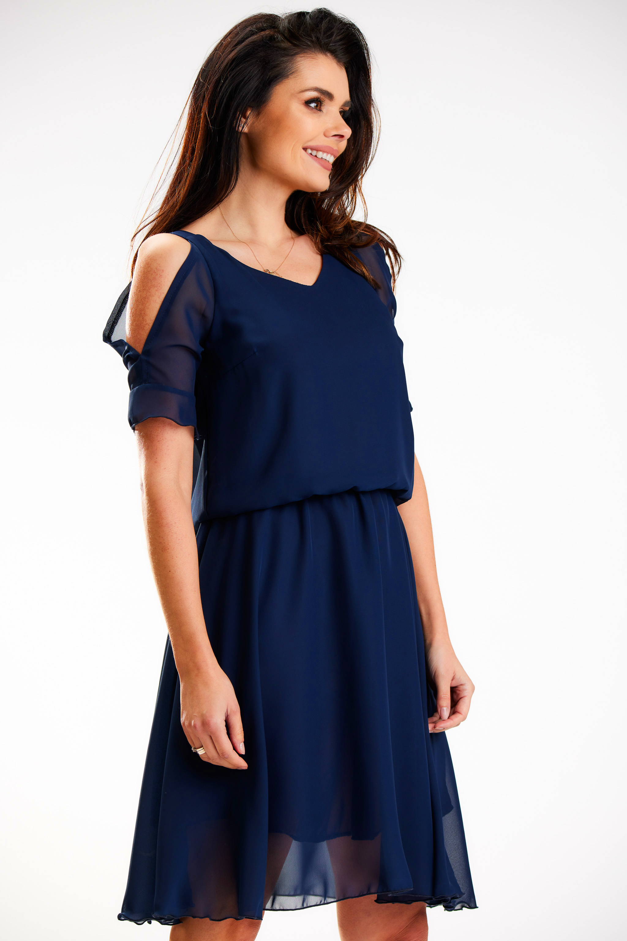 Rochie pentru femeie Awama A572 Bleumarin