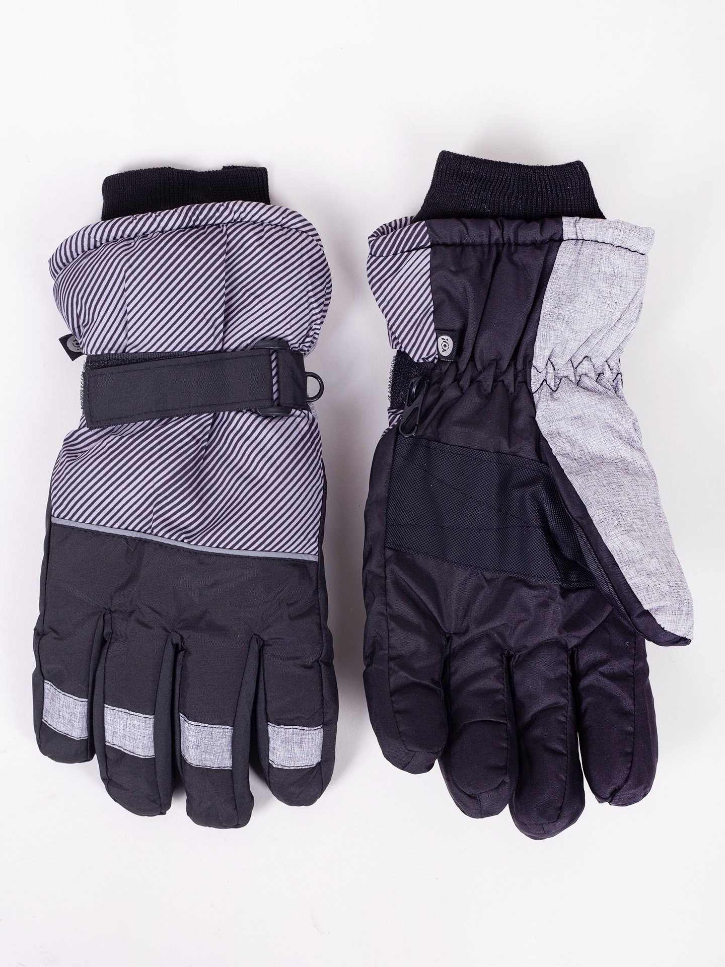 Levně Yoclub Man's Men's Winter Ski Gloves REN-0267F-A150