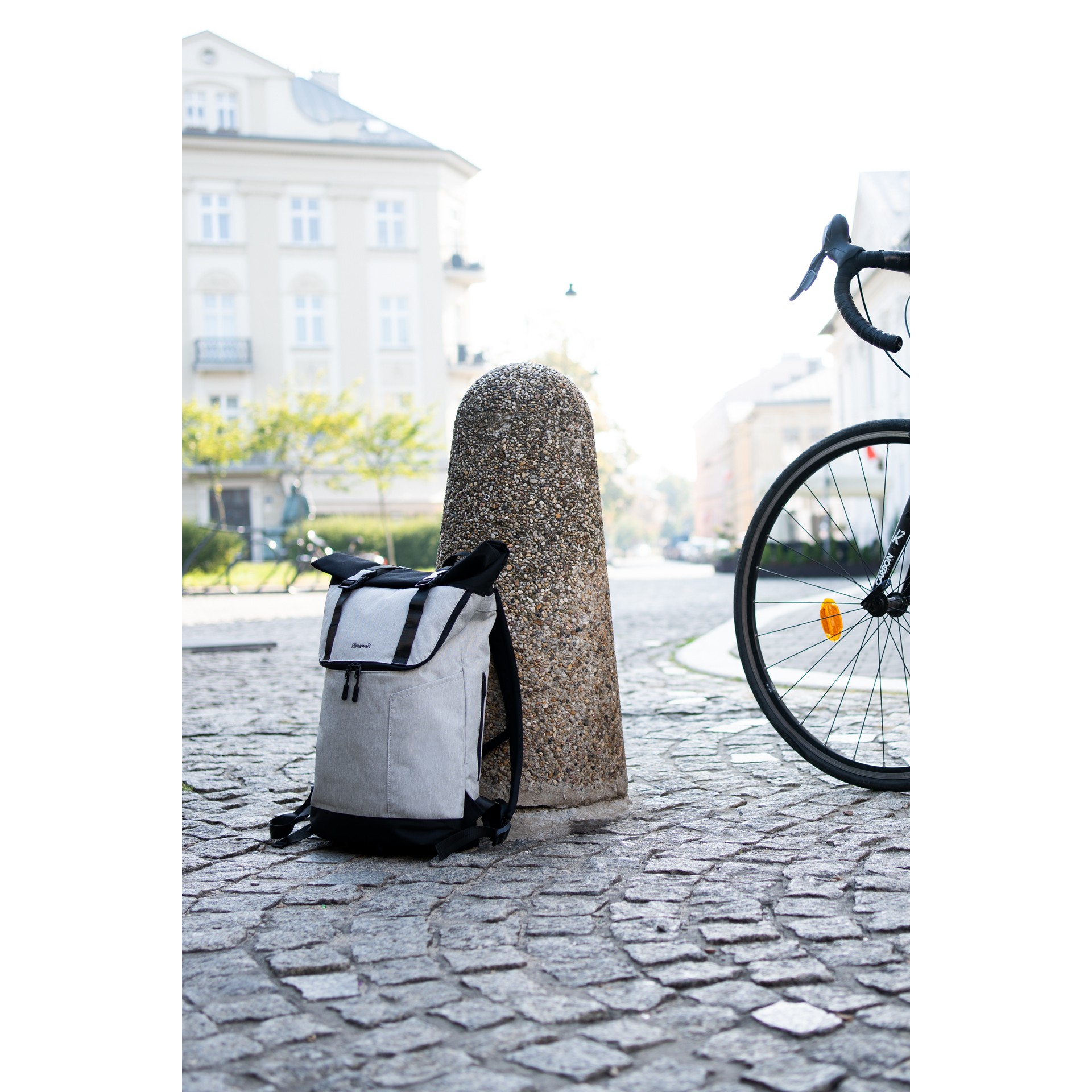 Himawari Unisex&#039;s Backpack Tr23093-1 Black/Light Grey