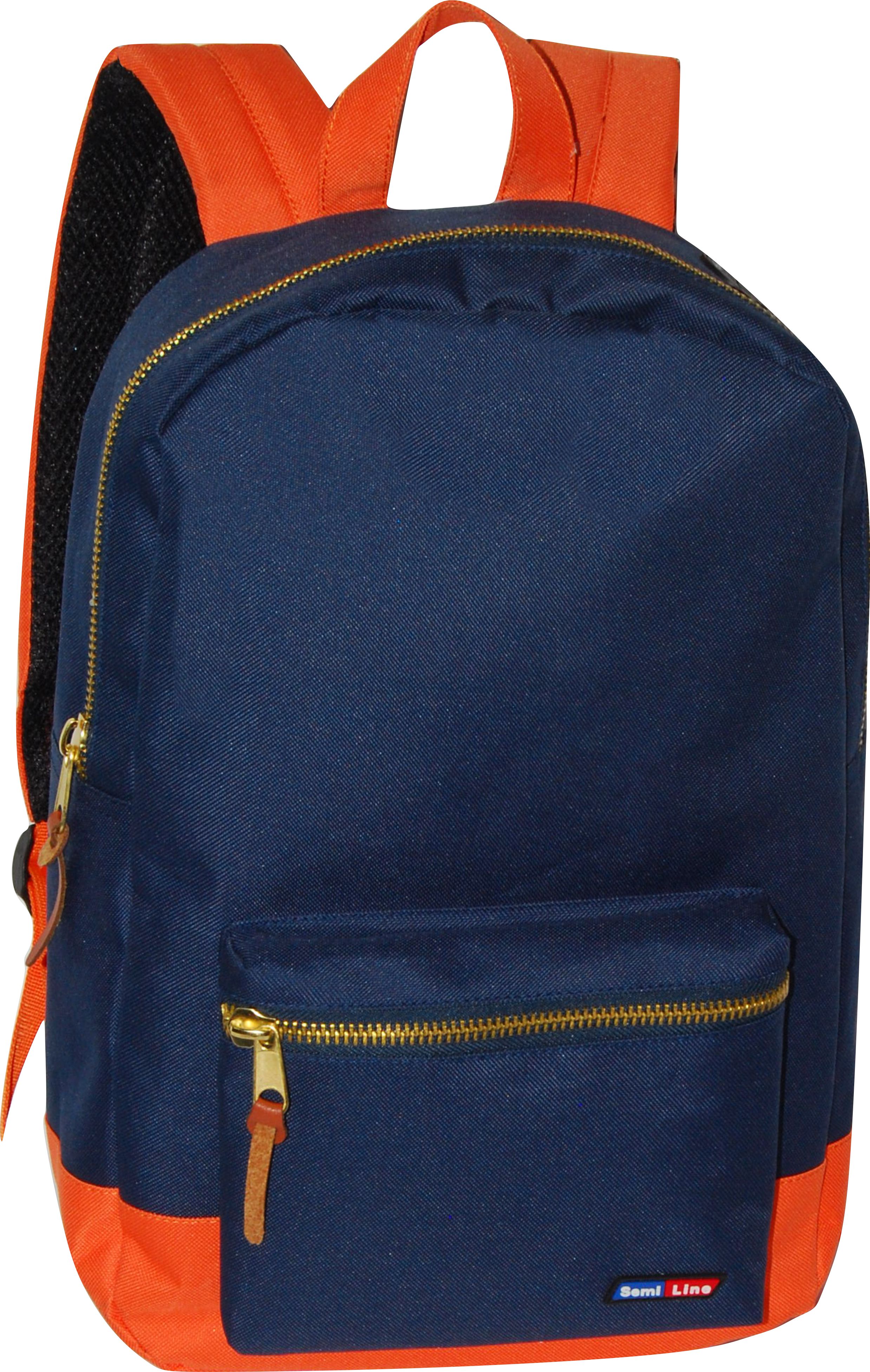 Levně Semiline Unisex's Backpack 3269-7 Navy Blue
