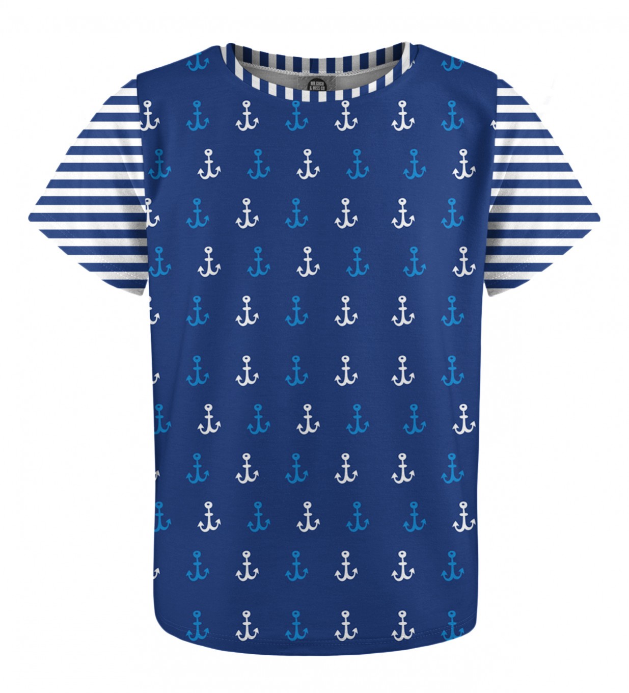 Mr. GUGU & Miss GO Kids's T-shirt KTS-P1632 Navy Blue