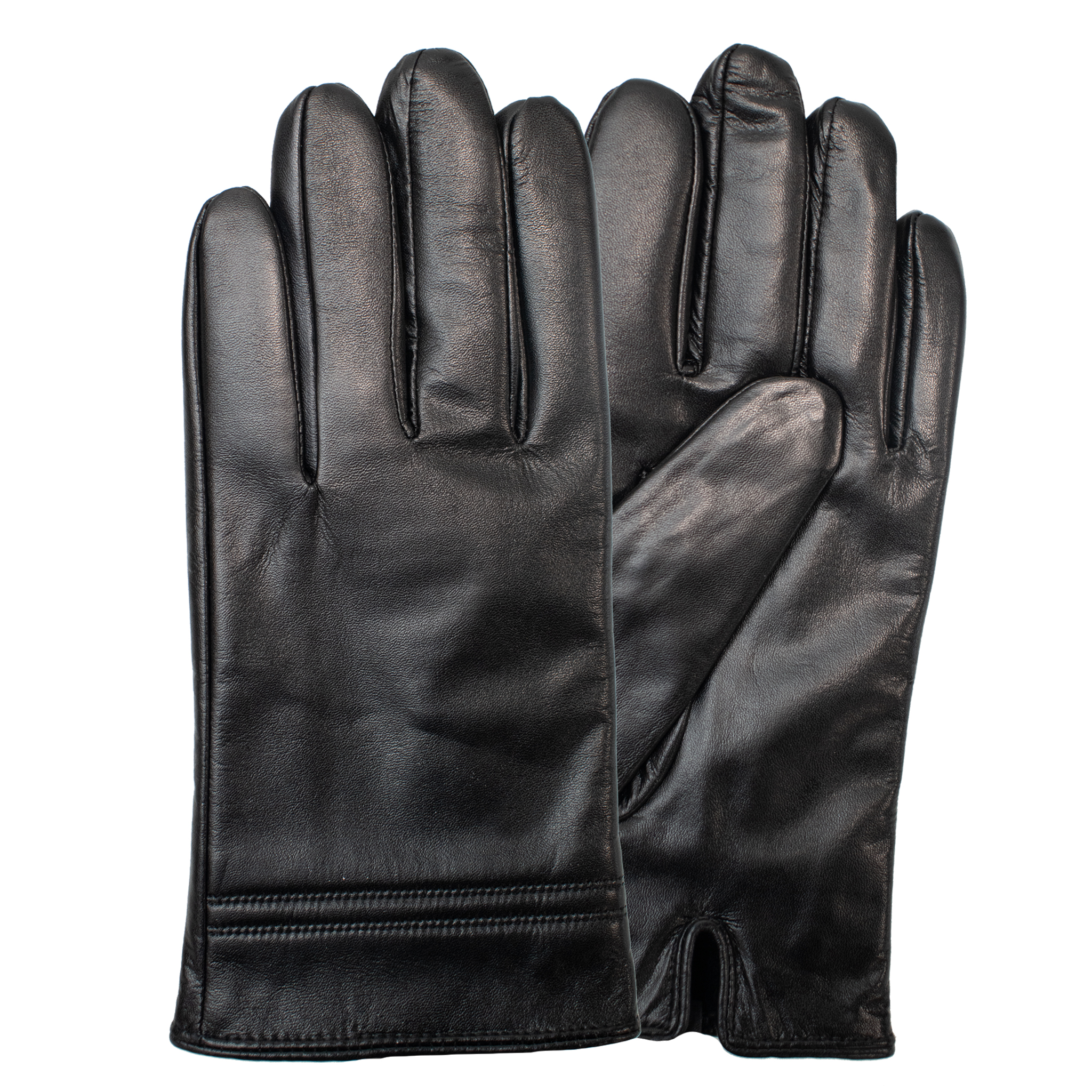 Semiline Man's Men's Leather Gloves P8290