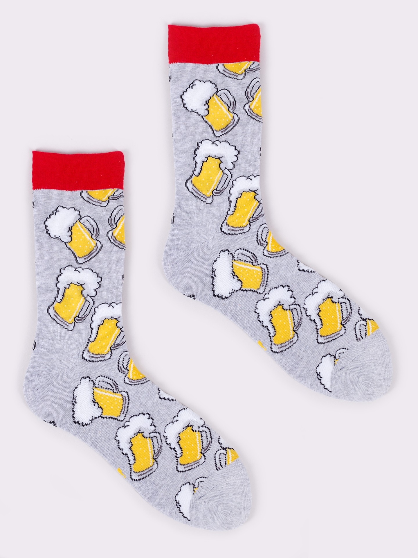 Yoclub Man&#039;s Cotton Socks Patterns Colors SKA-0054F-H800