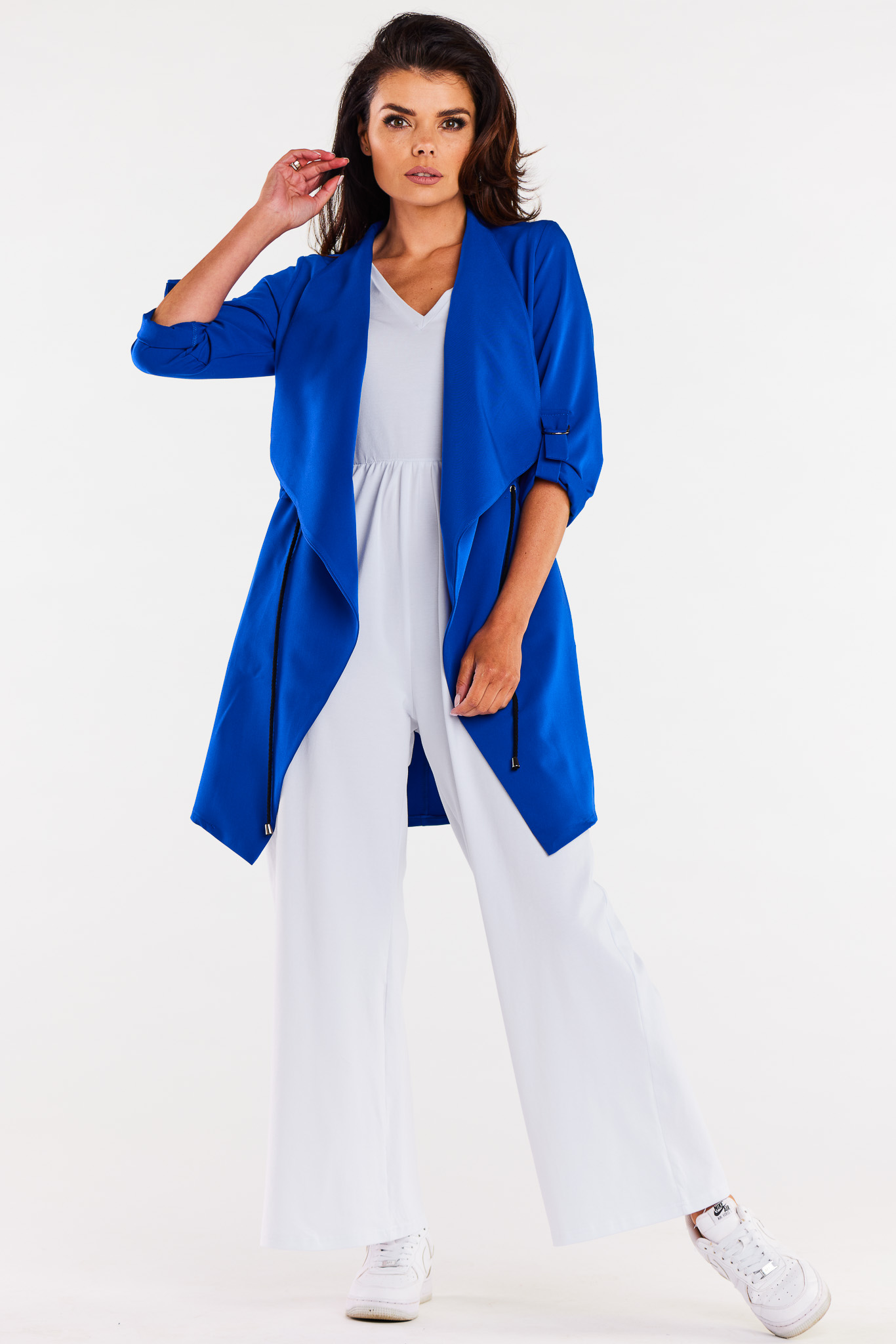 Awama Woman's Jacket A593 Blue