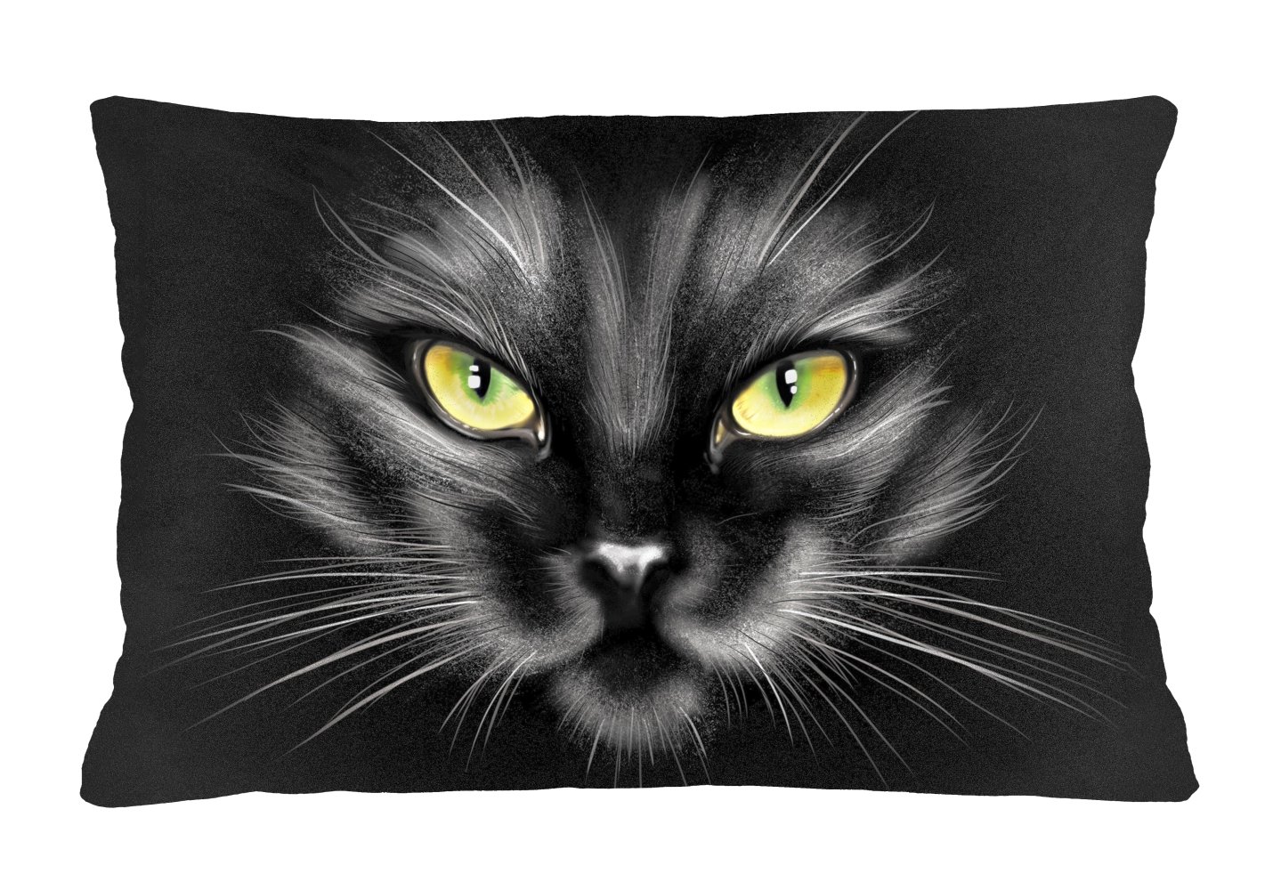 Bertoni Home Unisex's Rectangular Pillow Nero