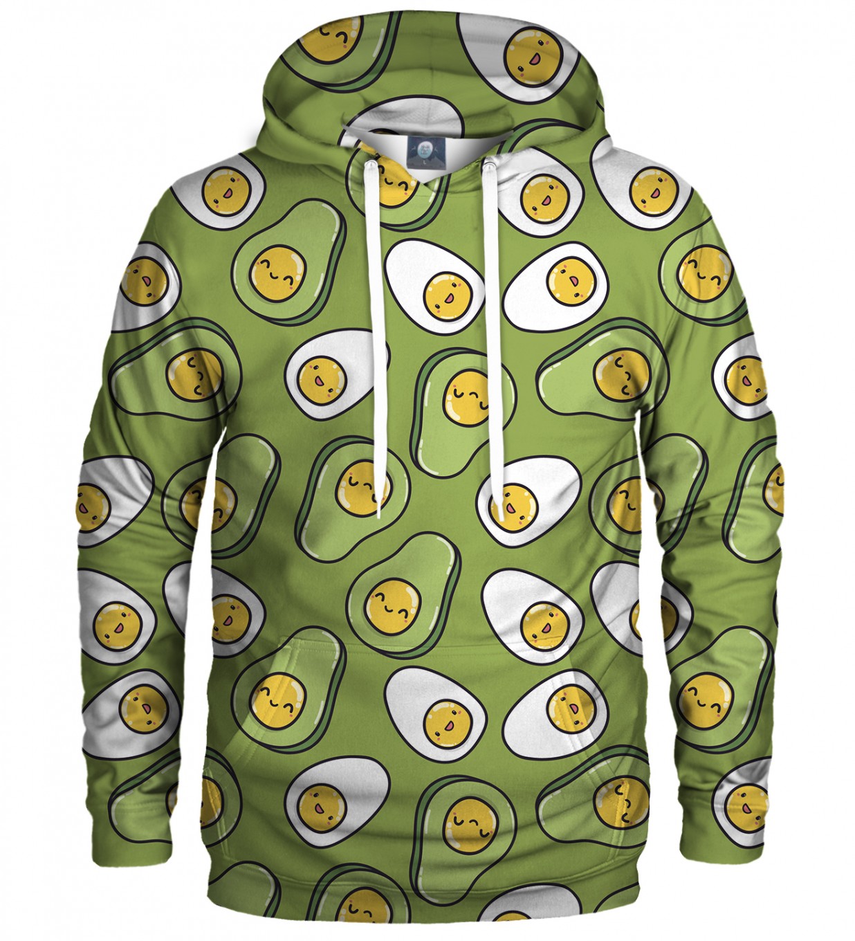 Aloha From Deer Unisex's Eggcado Hoodie H-K AFD357