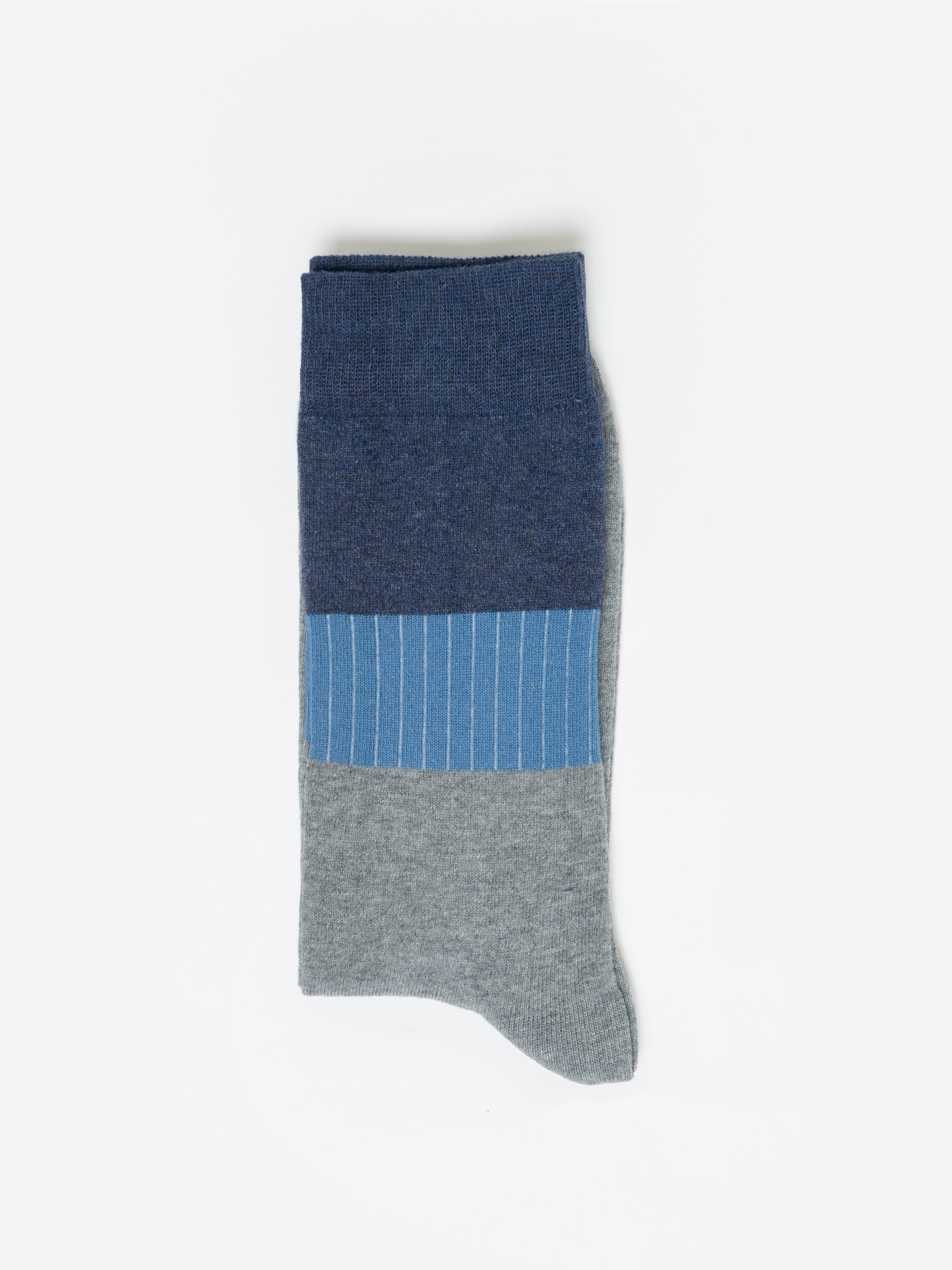 Big Star Man's Standard Socks 210459 Blue 403