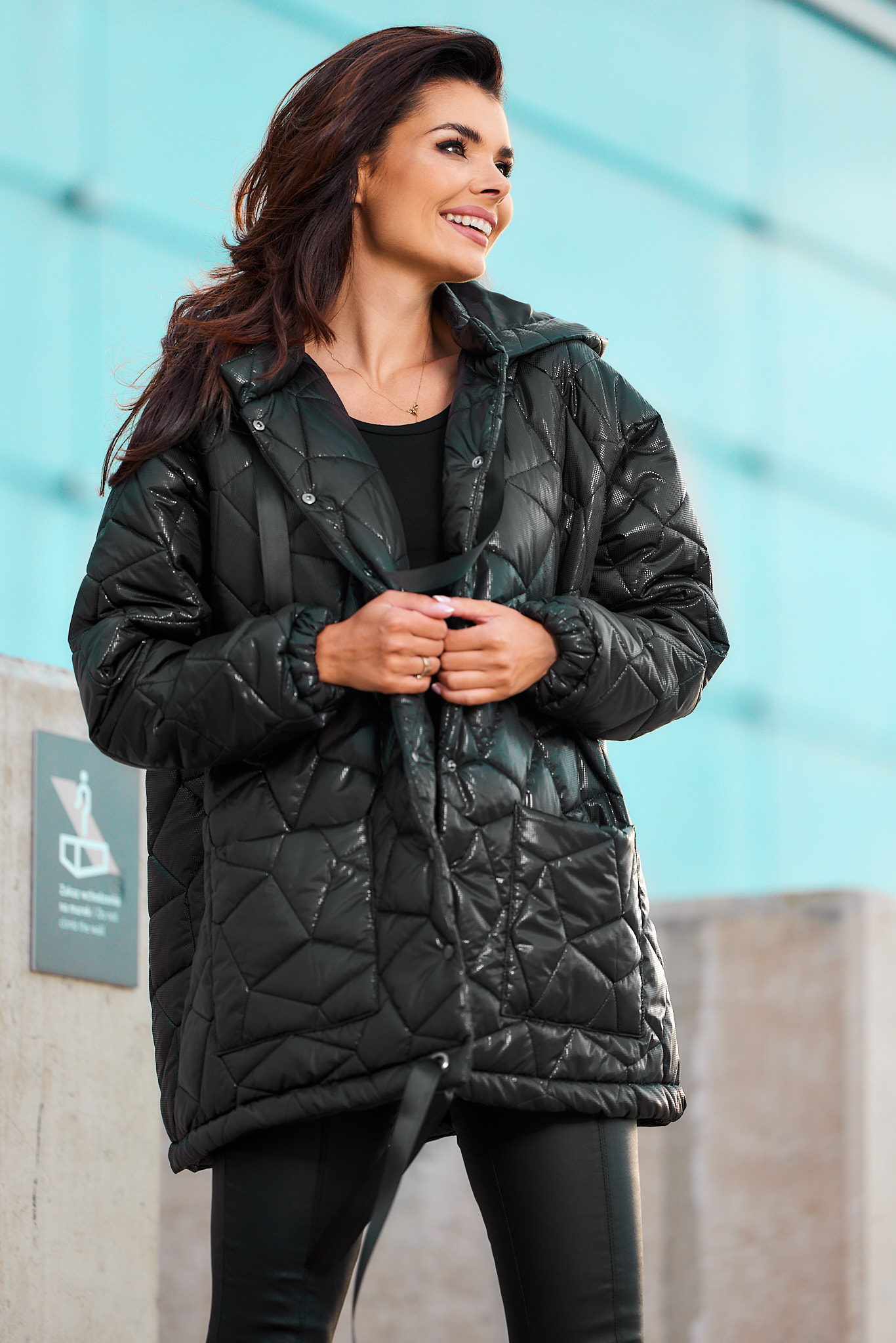 Awama Woman's Coat A536