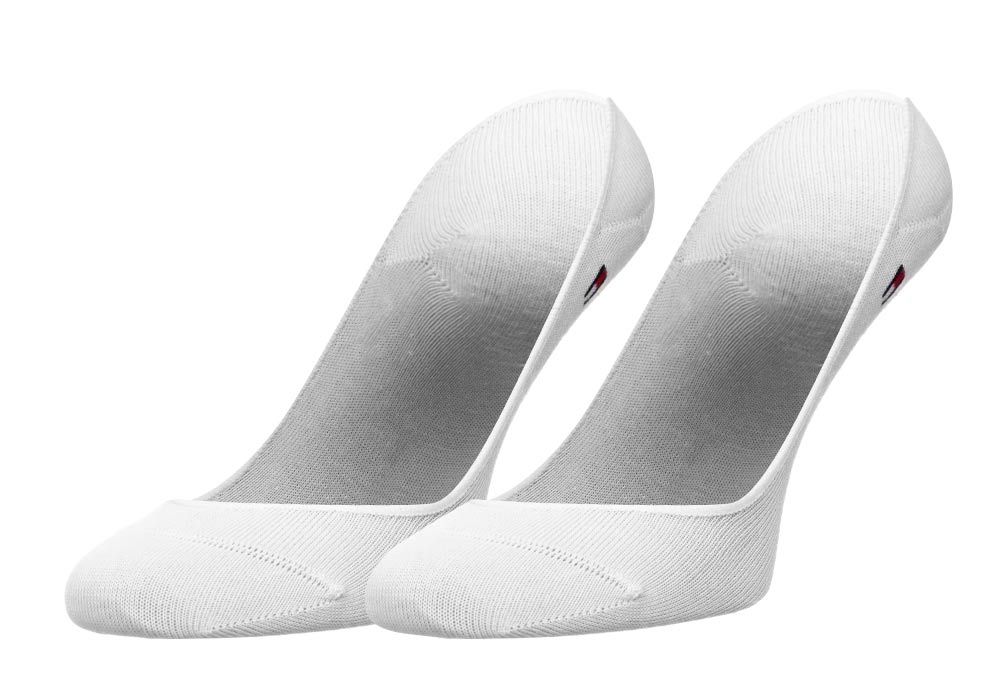 Levně Sada dvou párů dámských ponožek v bílé barvě Tommy Hilfiger Underwe - Dámské