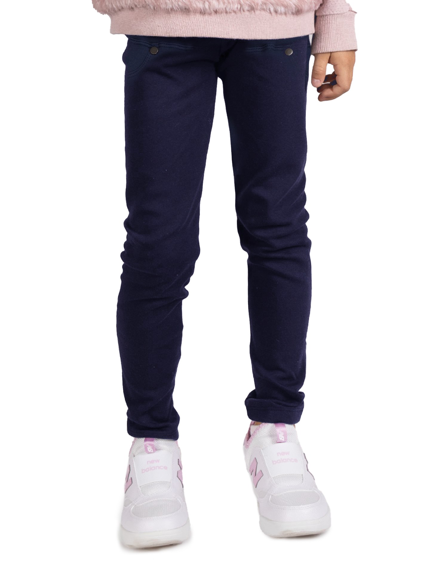 Yoclub Kids's Leggings ULD-0020G-6100 Navy Blue