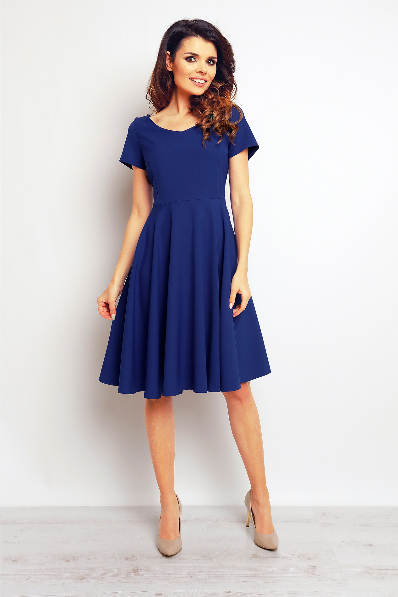 Infinite You Woman's Dress M091 Blue