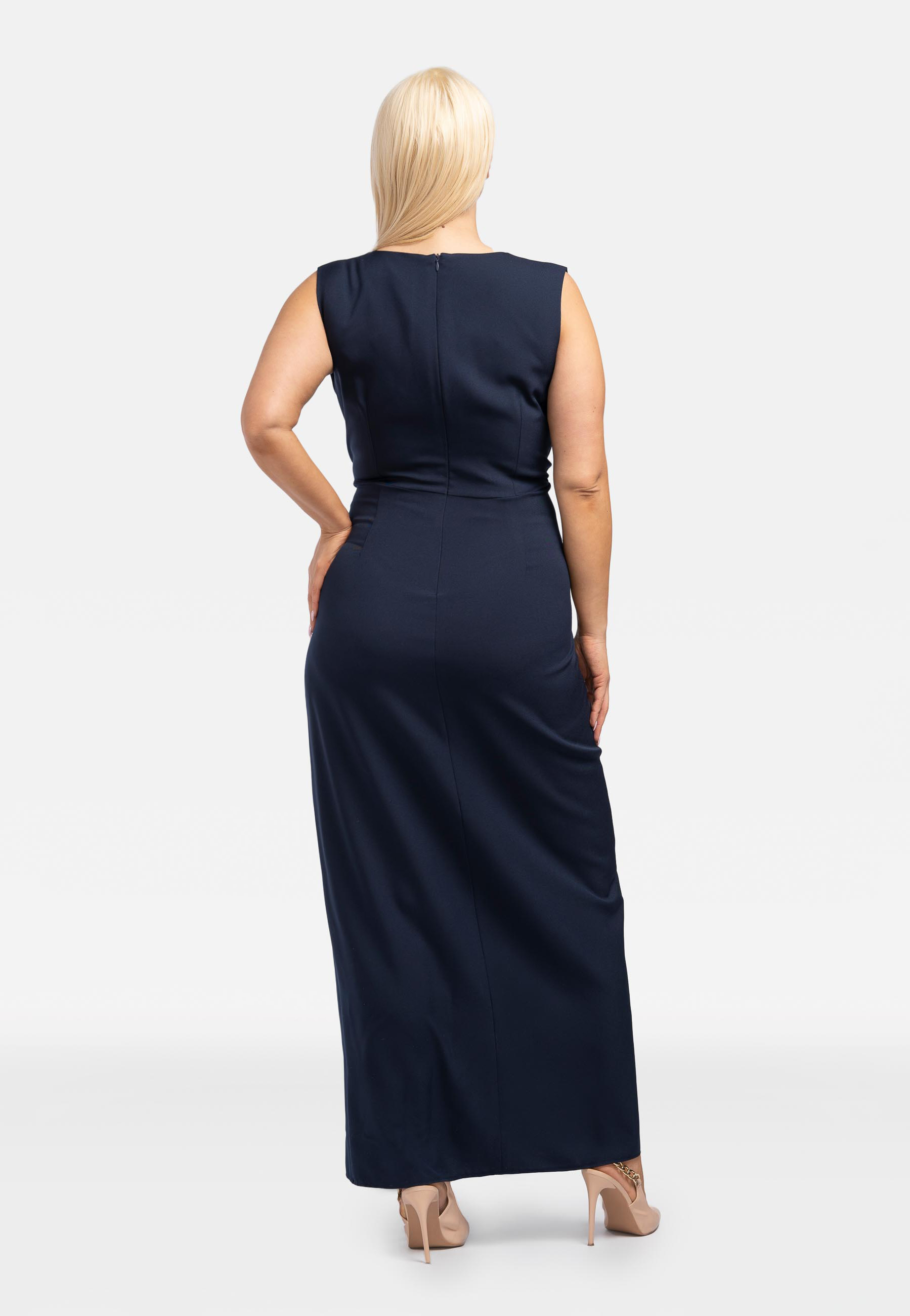 Rochie de dama Karko Navy Blue