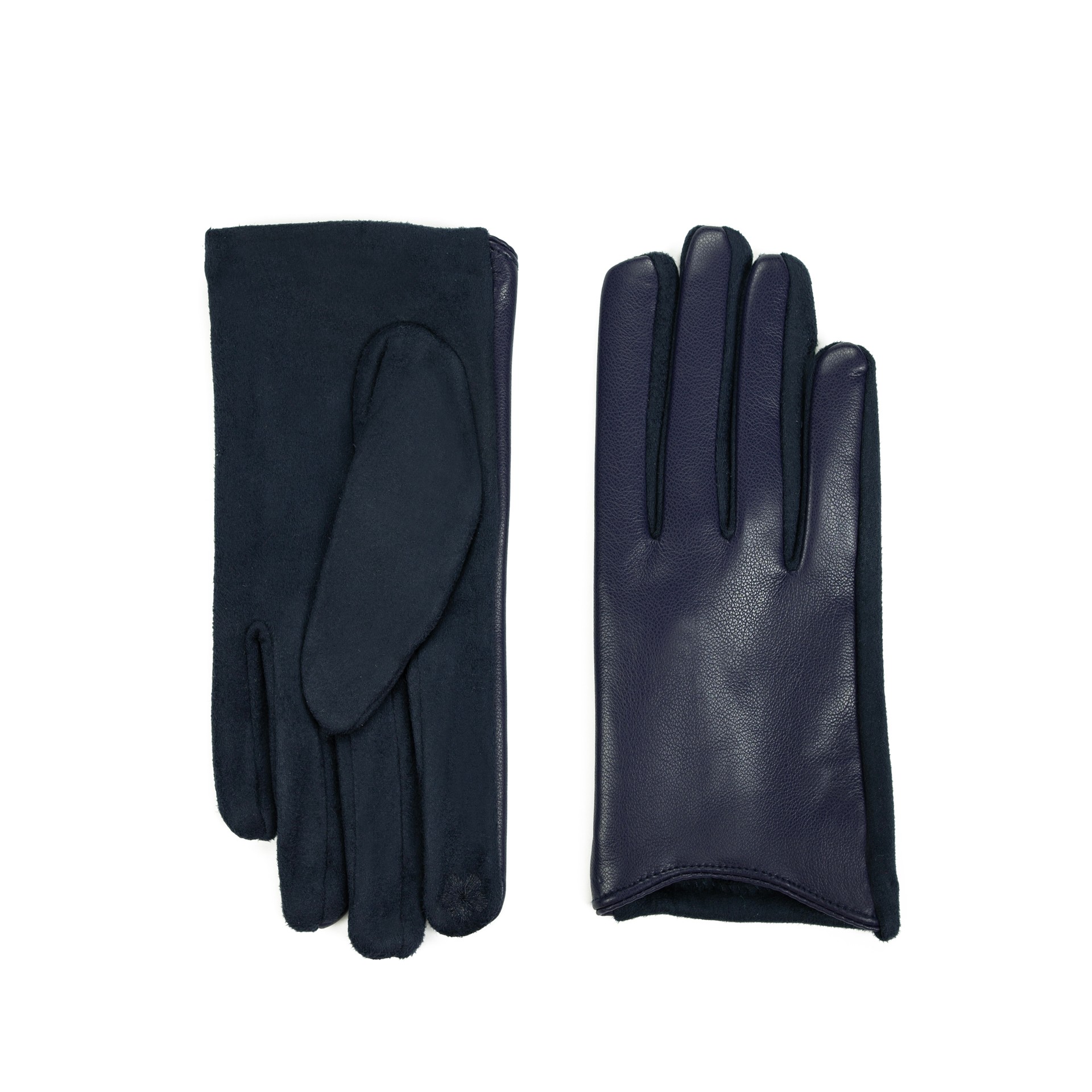Levně Art Of Polo Woman's Gloves Rk23392-7 Navy Blue