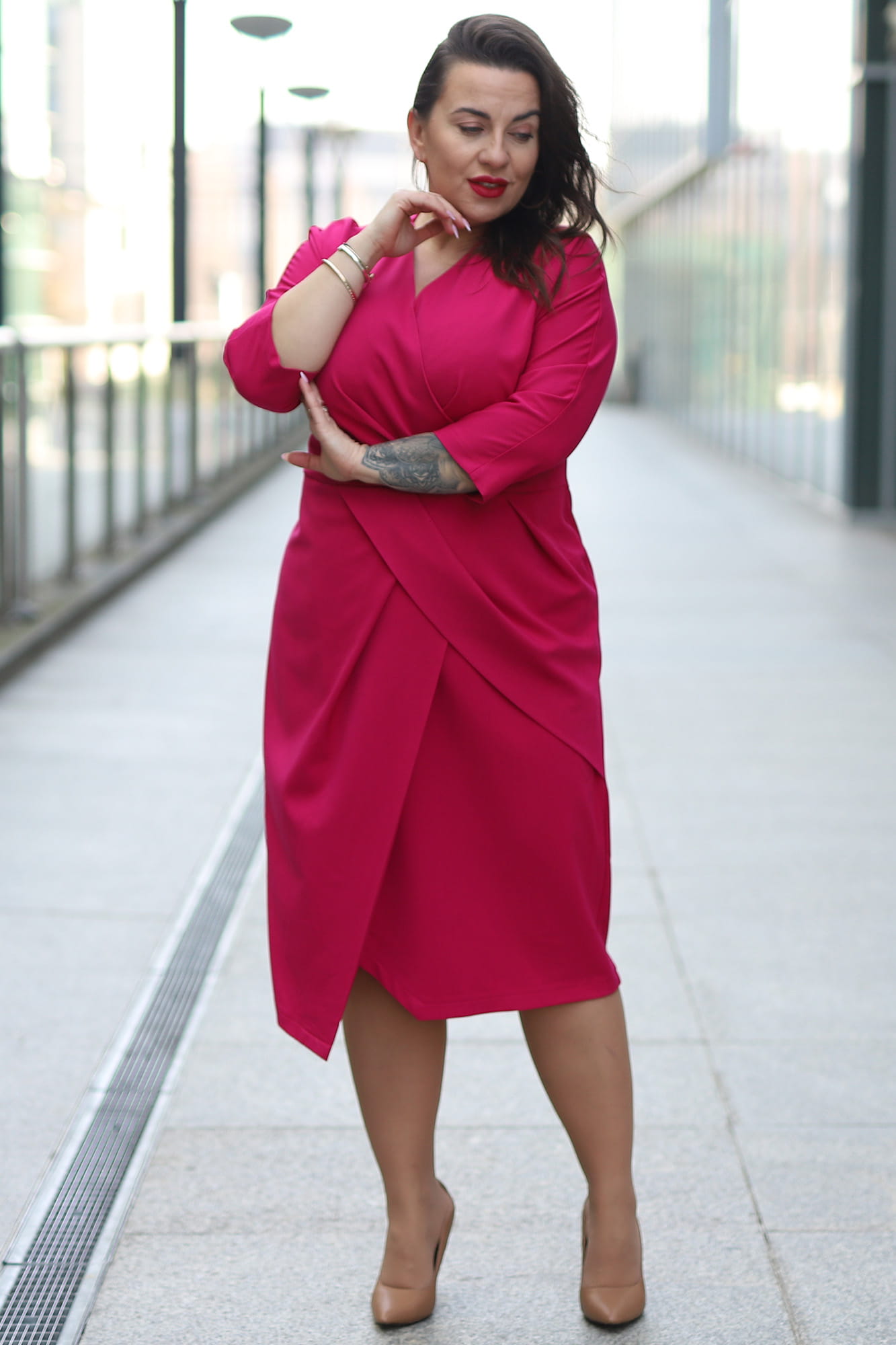 Rochie dama Karko Pink