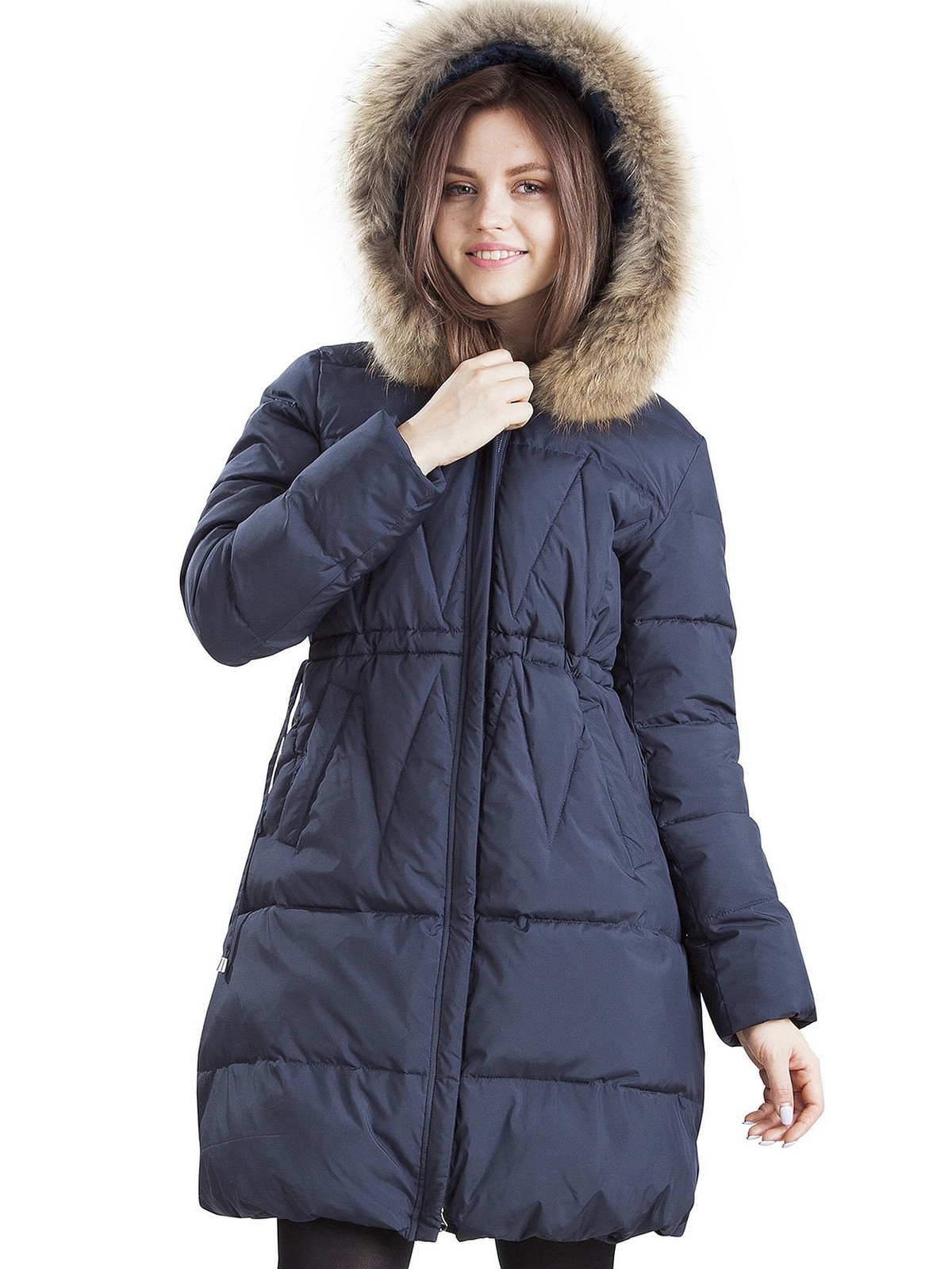 Дамско яке. PERSO Navy Blue