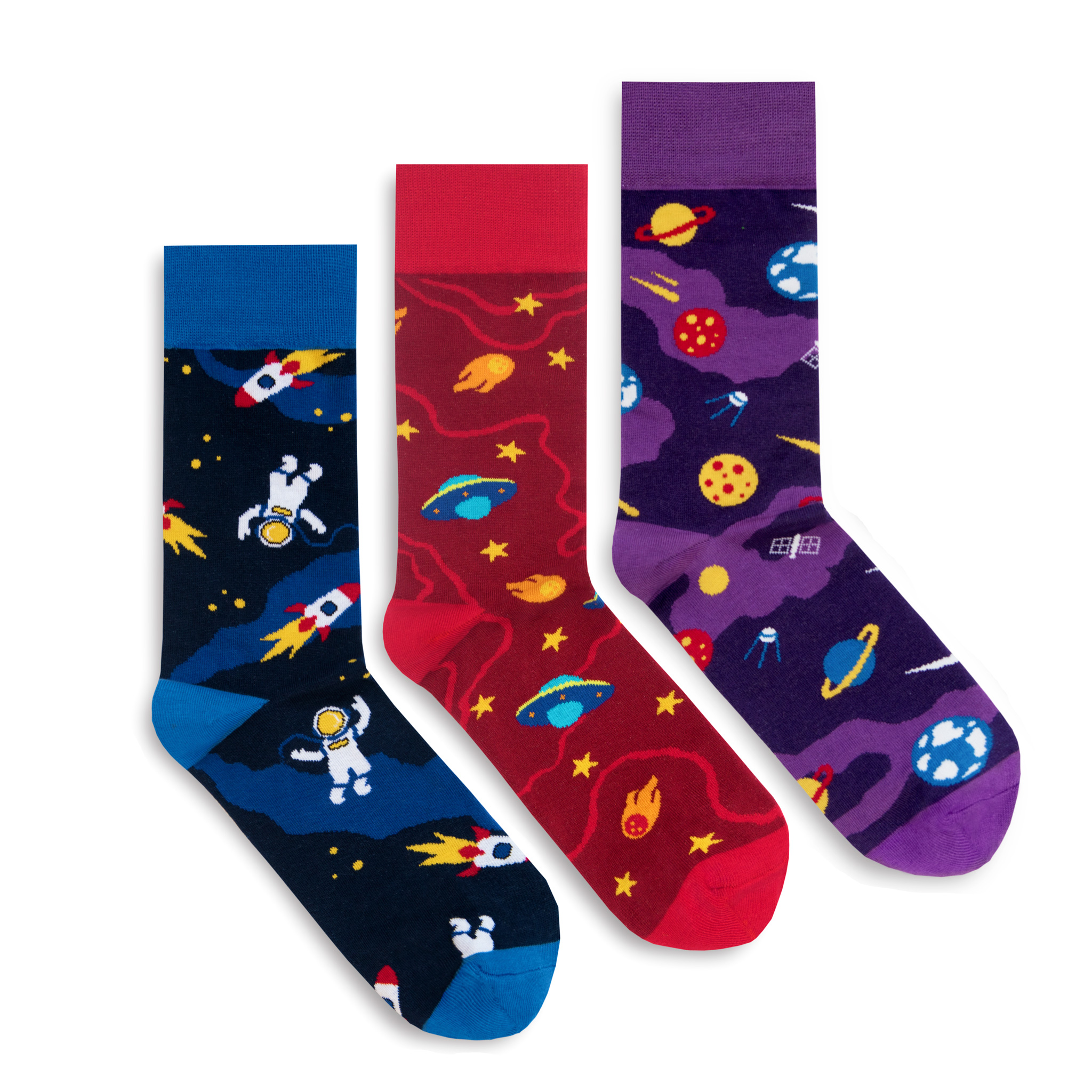 Levně Banana Socks Unisex's Socks Set Cosmic Set