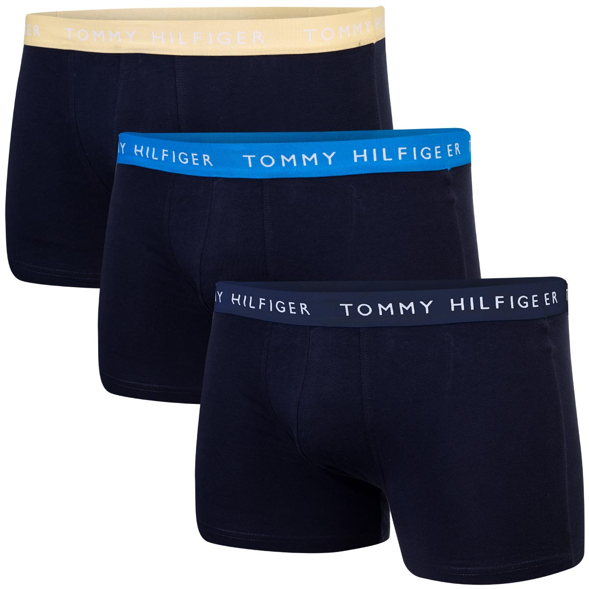 Levně 3PACK pánské boxerky Tommy Hilfiger tmavě modré