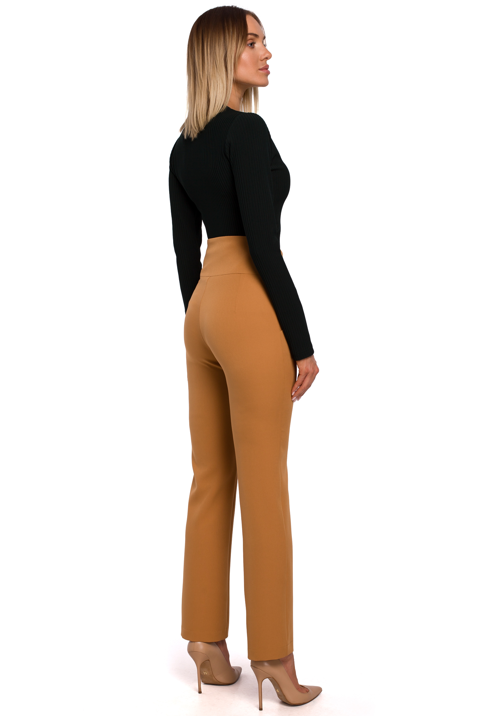 Made of Emotion Woman's Pantaloni M530 Cinnamon