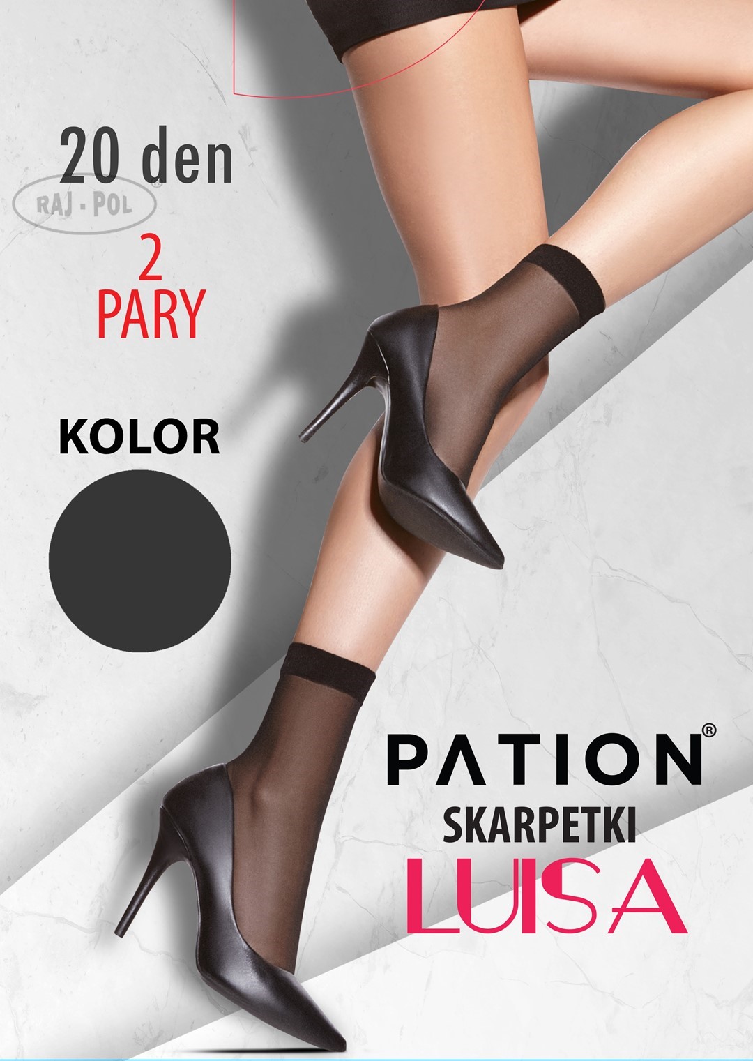 Levně Raj-Pol Woman's Socks Luisa 20 DEN