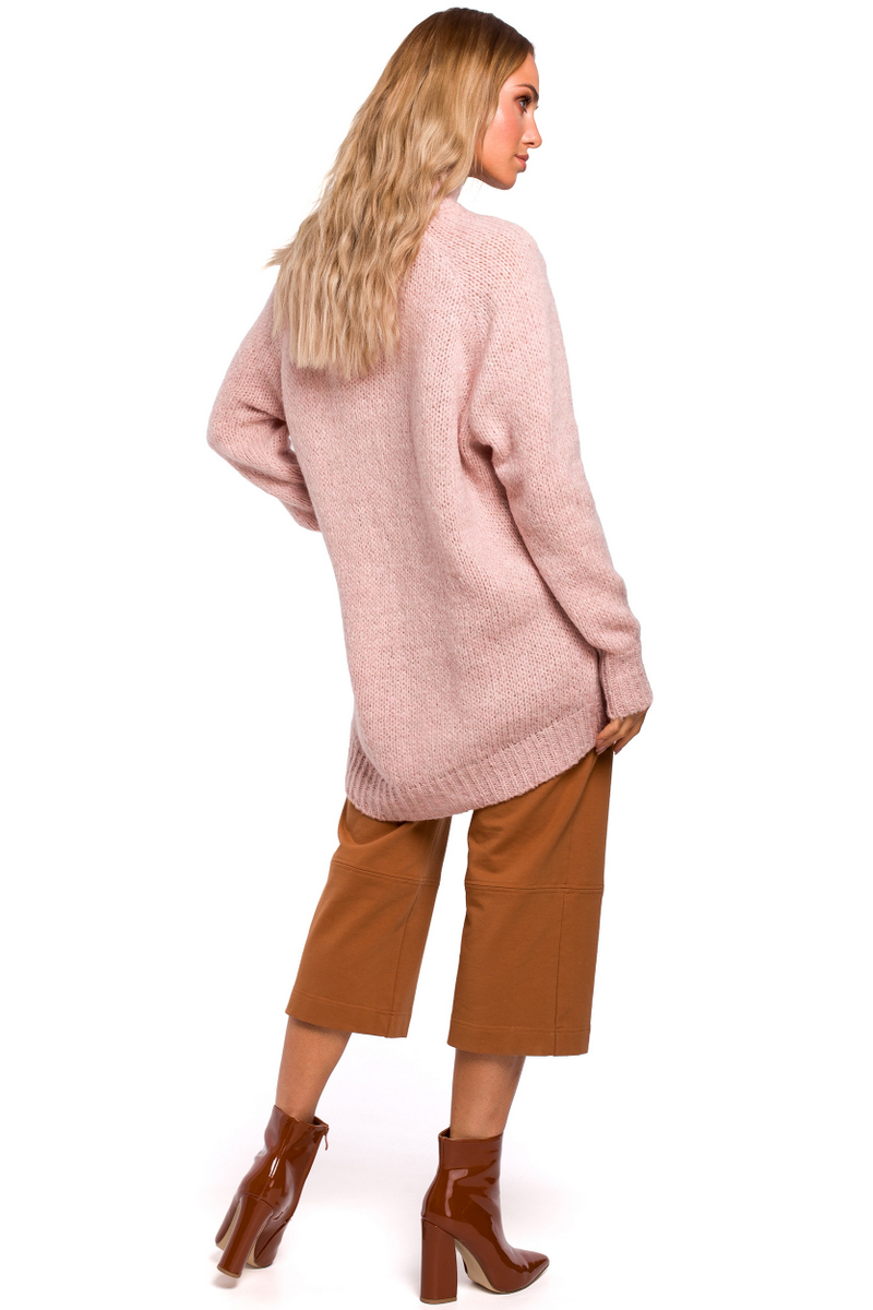 Made Of Emotion Woman's Pullover M468 Powder