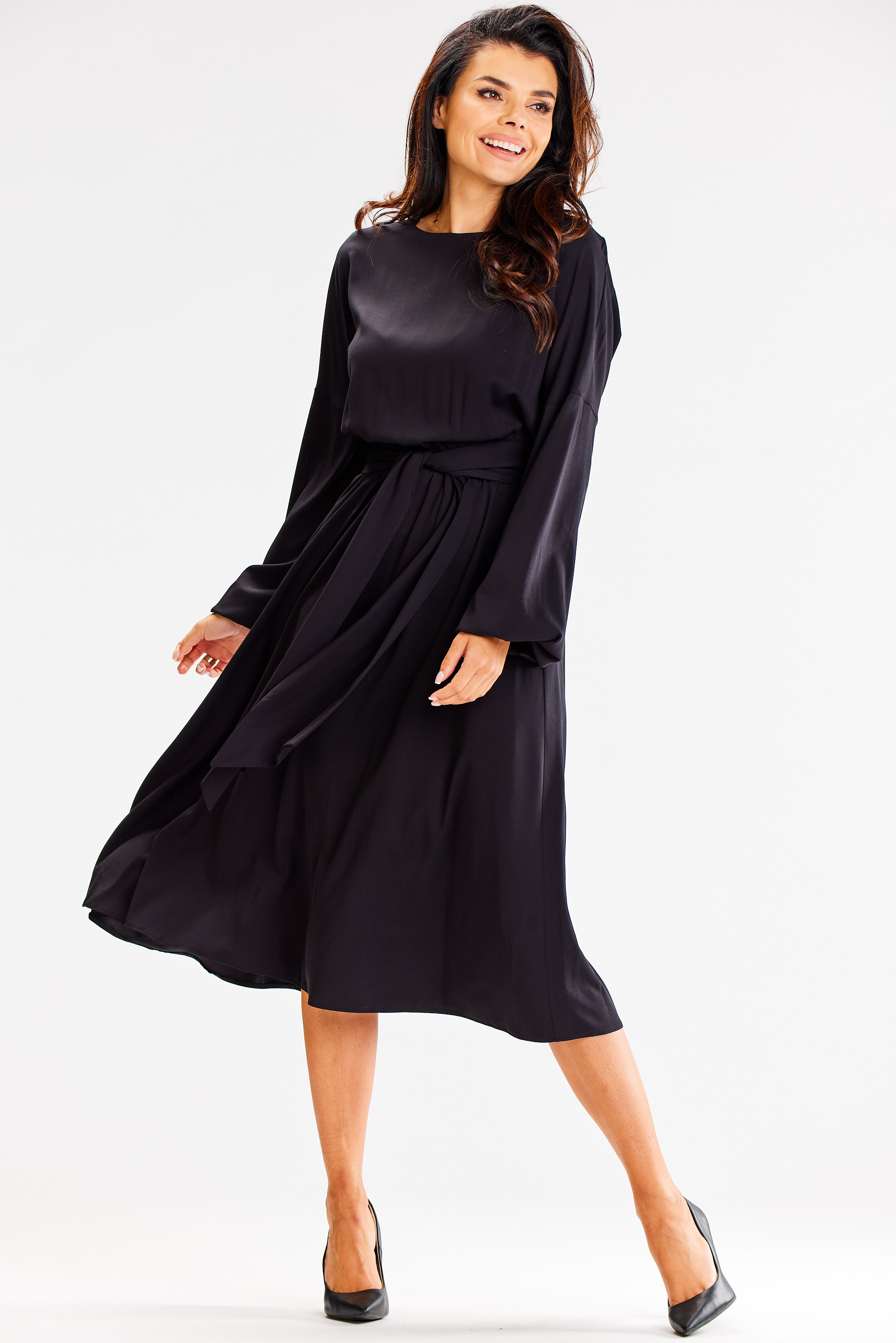 Awama Woman's Dress A602 Black