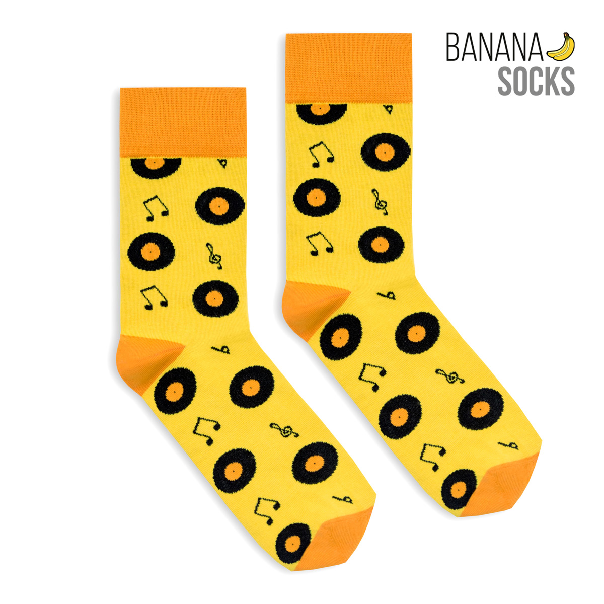 Levně Banana Socks Unisex's Socks Classic Vinyl