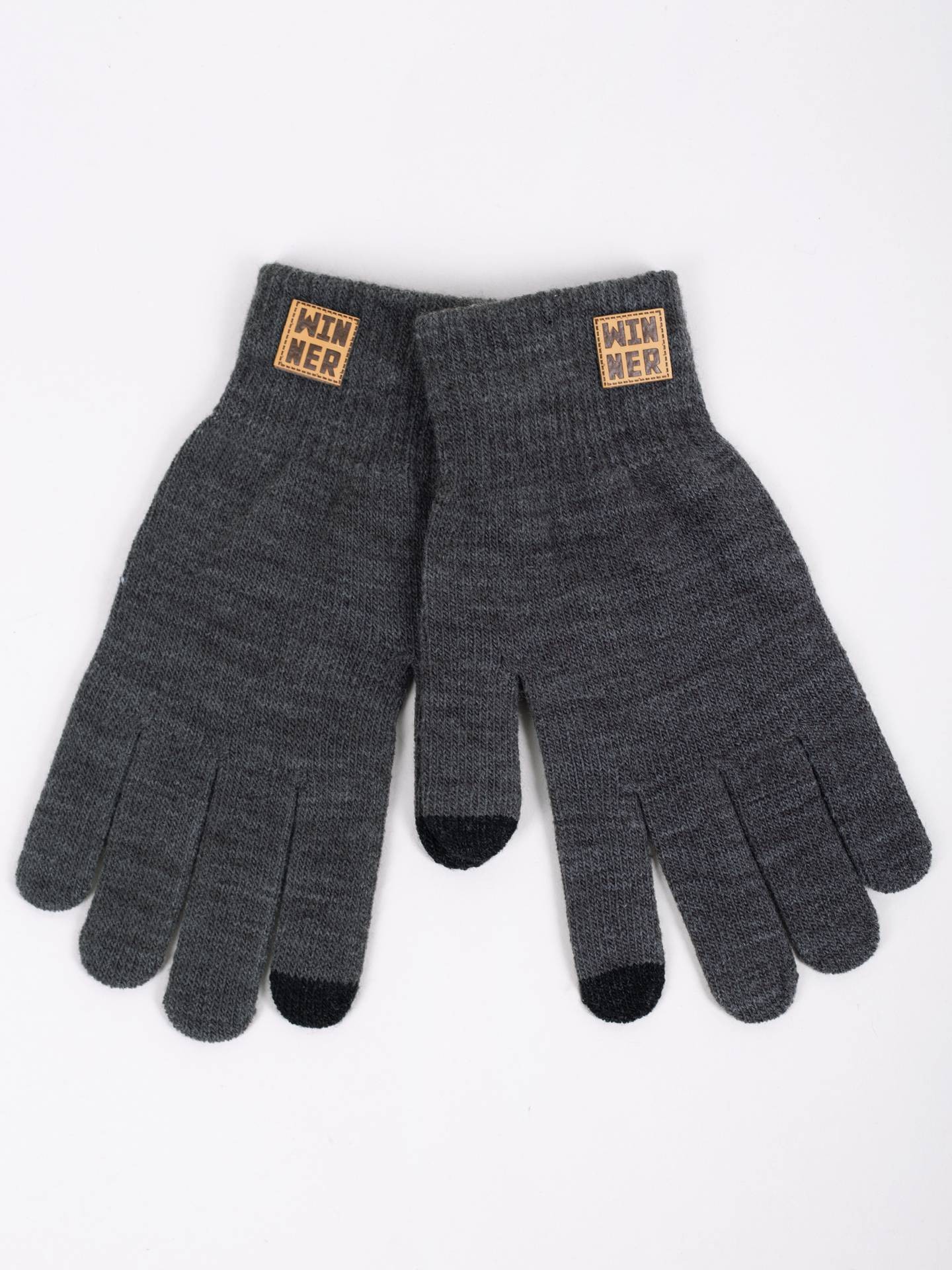 Levně Yoclub Man's Gloves RED-0219F-AA50-012
