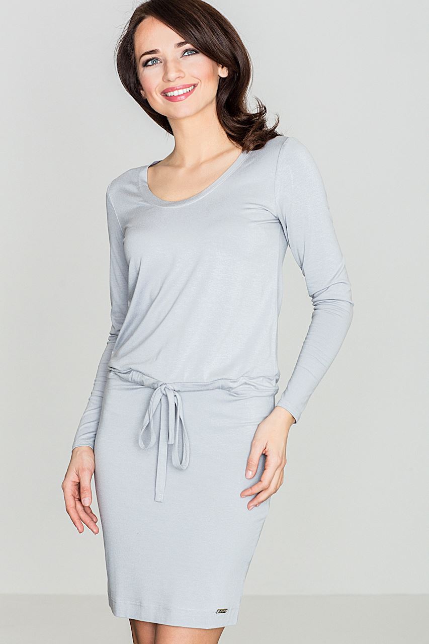 Levně Lenitif Woman's Dress K334 Dark Grey