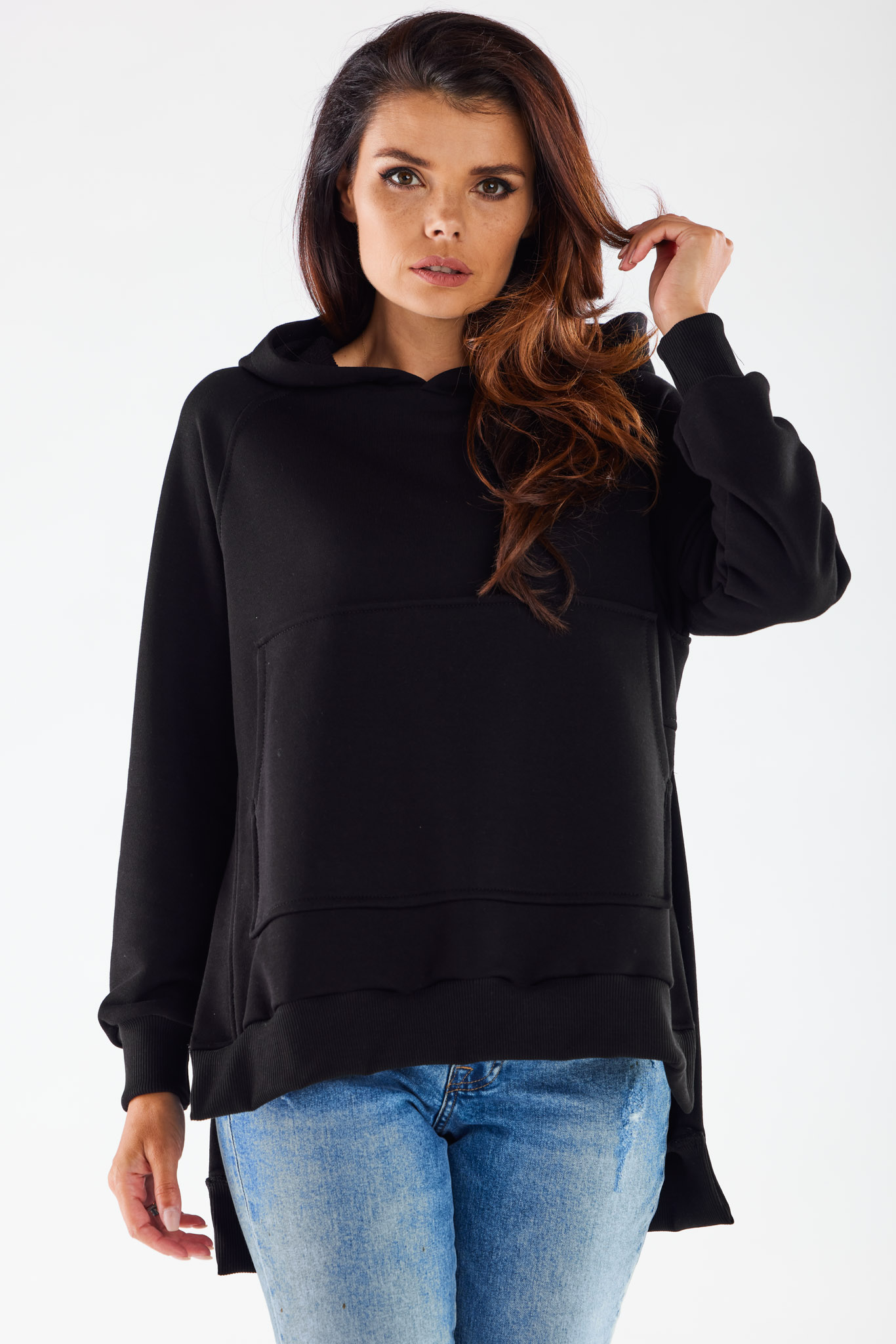 Infinite You Woman's Hoodie M280 Black