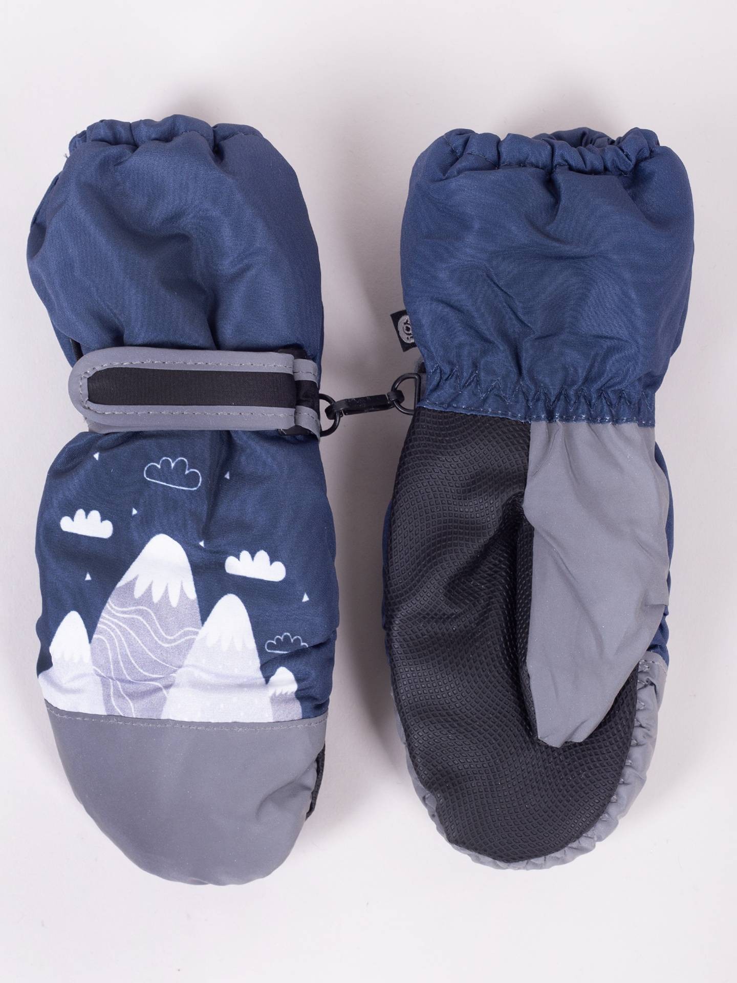 Levně Yoclub Kids's Children'S Winter Ski Gloves REN-0295C-A110 Navy Blue